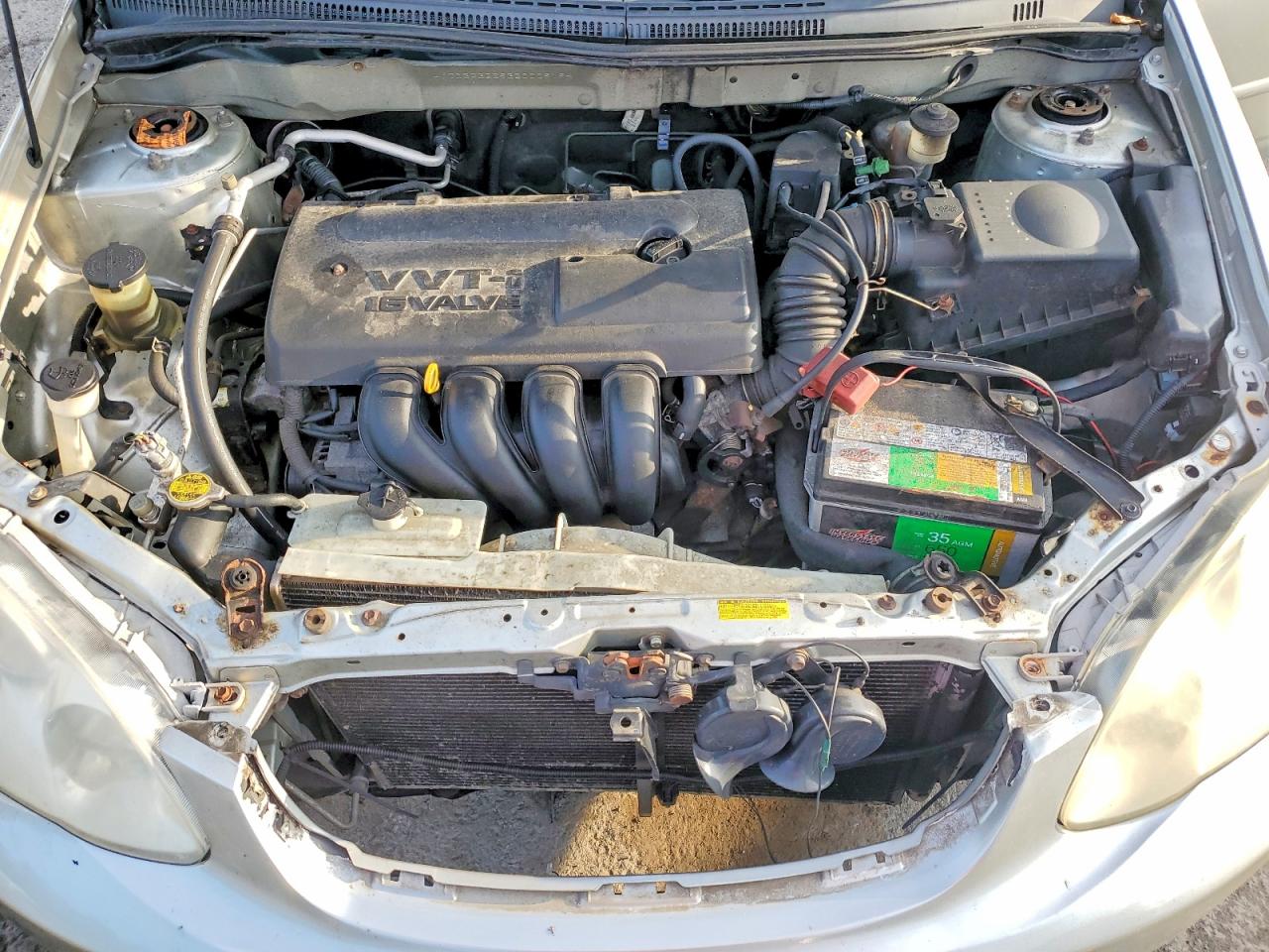 2003 Toyota Corolla Le Silver vin: JTDBR32E932000919