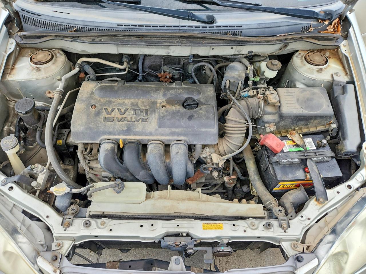 2003 Toyota Corolla Le Серебряный vin: JTDBR32E932009877