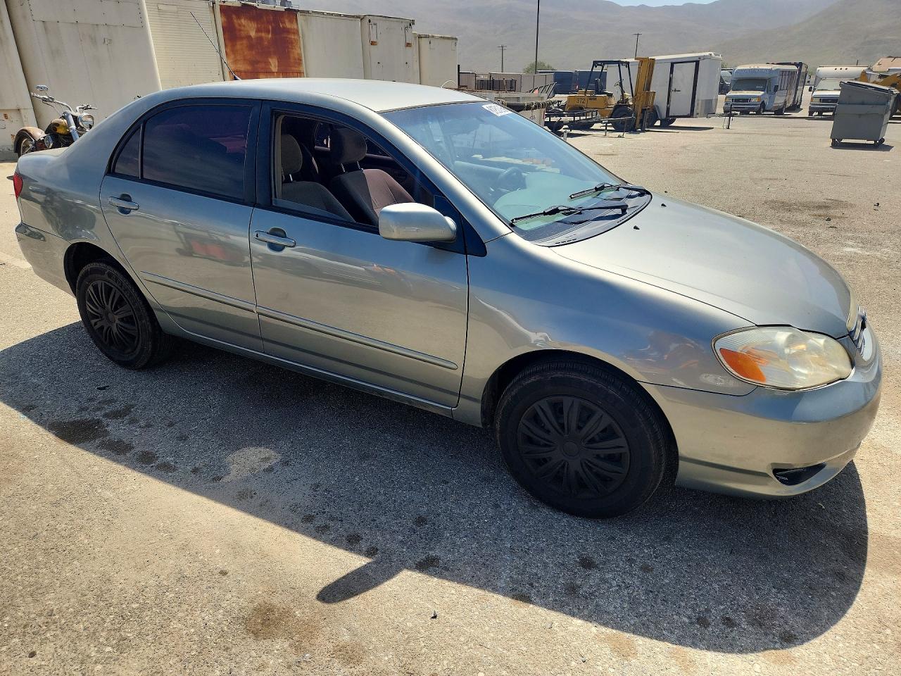 2003 Toyota Corolla Le Gray vin: JTDBR32E932016182