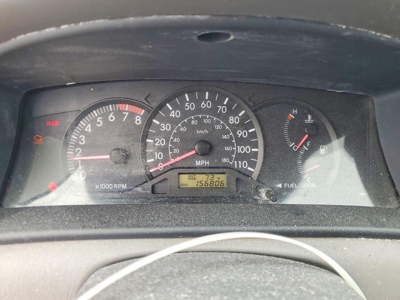 2004 Toyota Corolla Ce Белый vin: JTDBR32E942033081