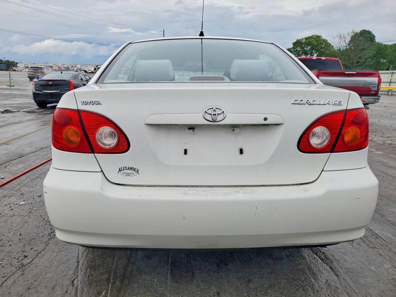 2004 Toyota Corolla Ce Белый vin: JTDBR32E942033081