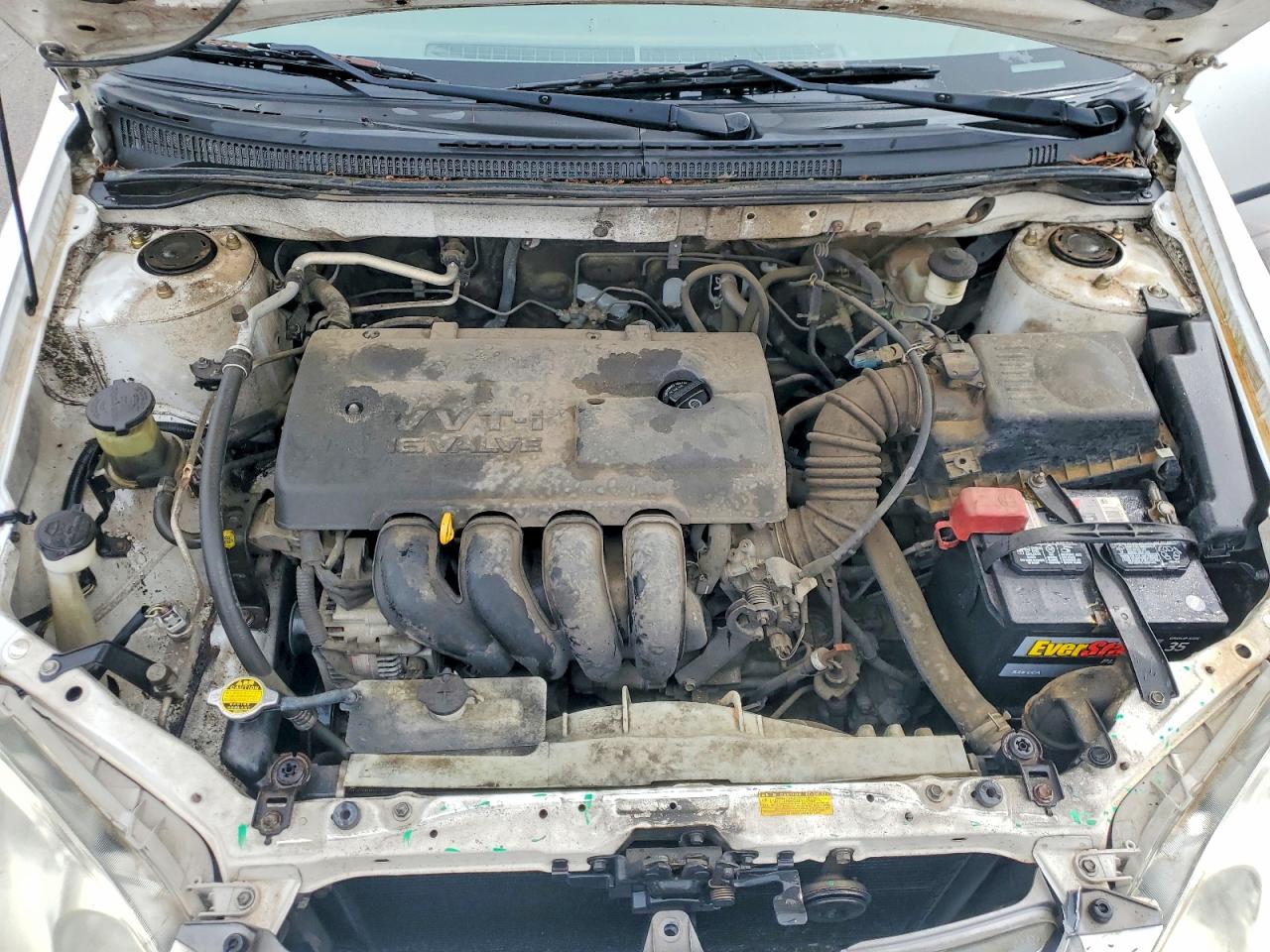 2004 Toyota Corolla Ce Белый vin: JTDBR32E942033081