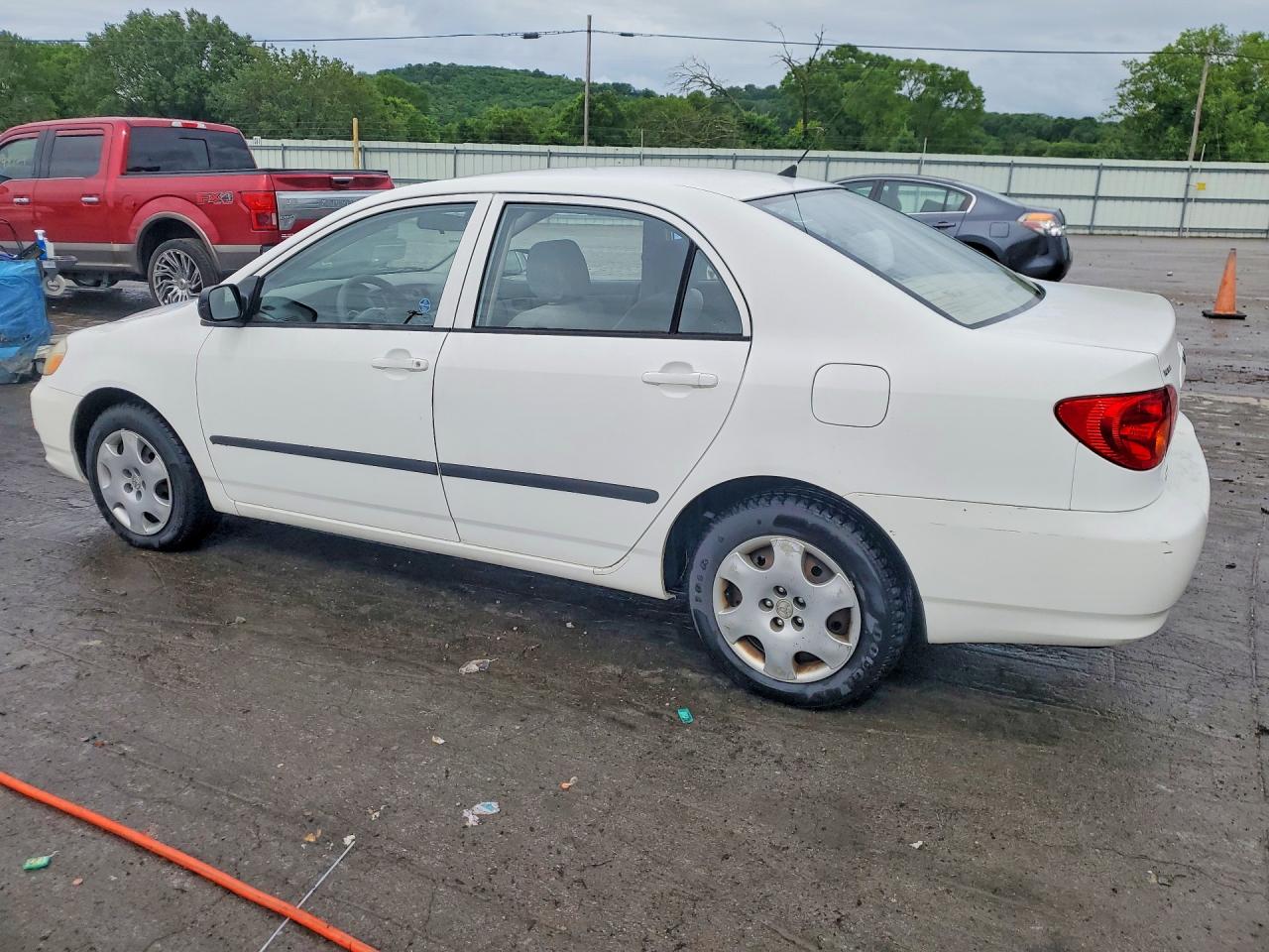 2004 Toyota Corolla Ce Белый vin: JTDBR32E942033081