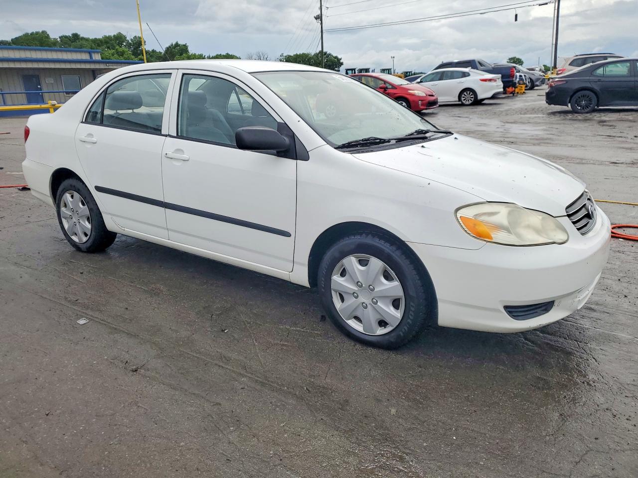 2004 Toyota Corolla Ce Белый vin: JTDBR32E942033081