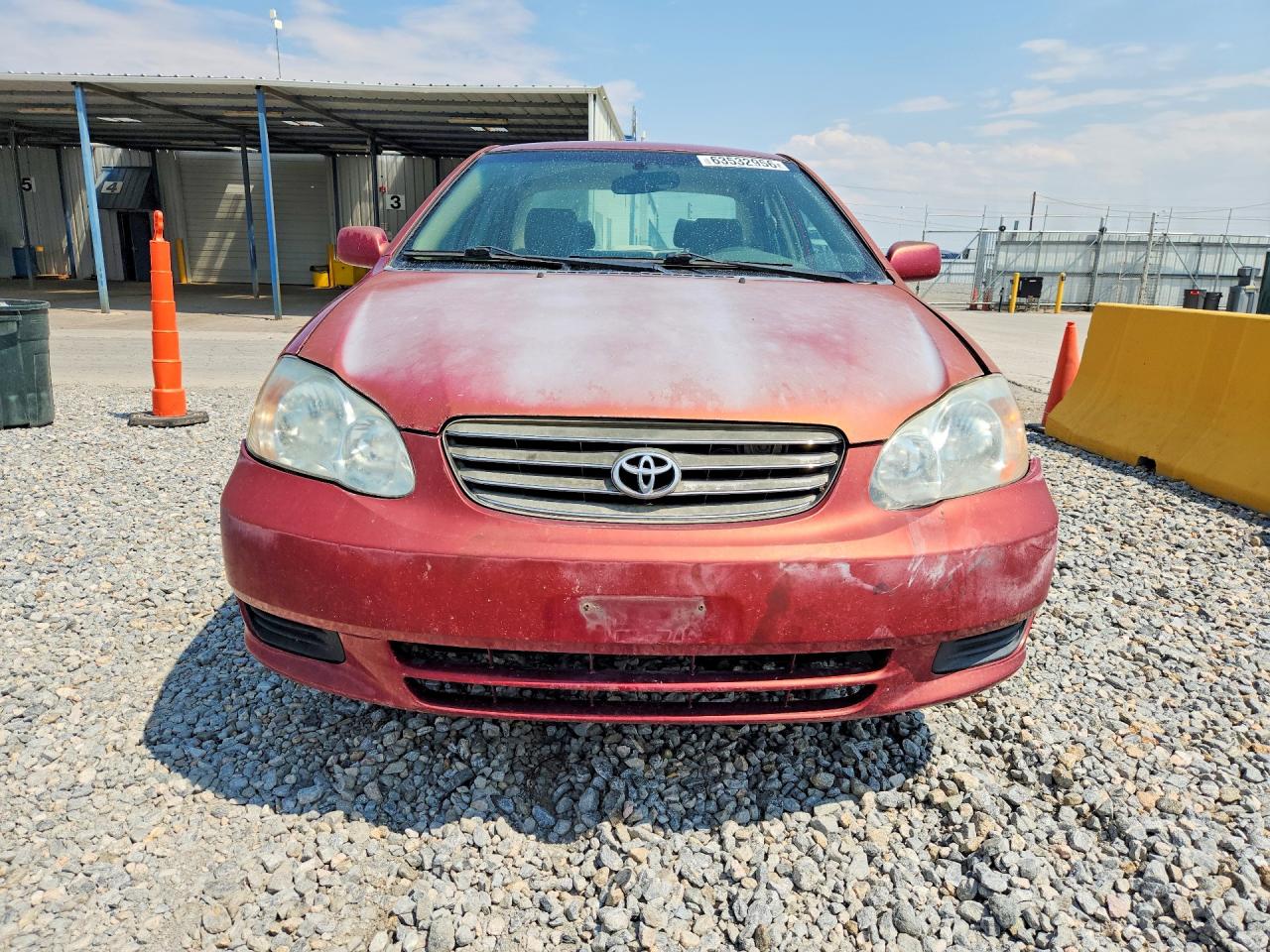 2004 Toyota Corolla Le Red vin: JTDBR32E942036126