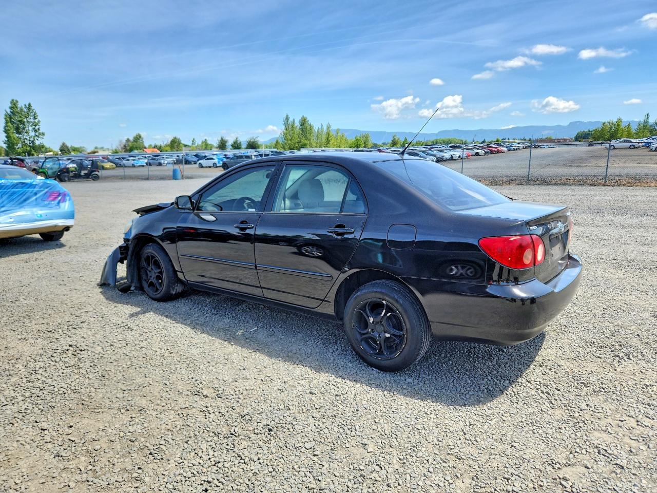 2005 Toyota Corolla Ce/le/s Black vin: JTDBR32E952052313