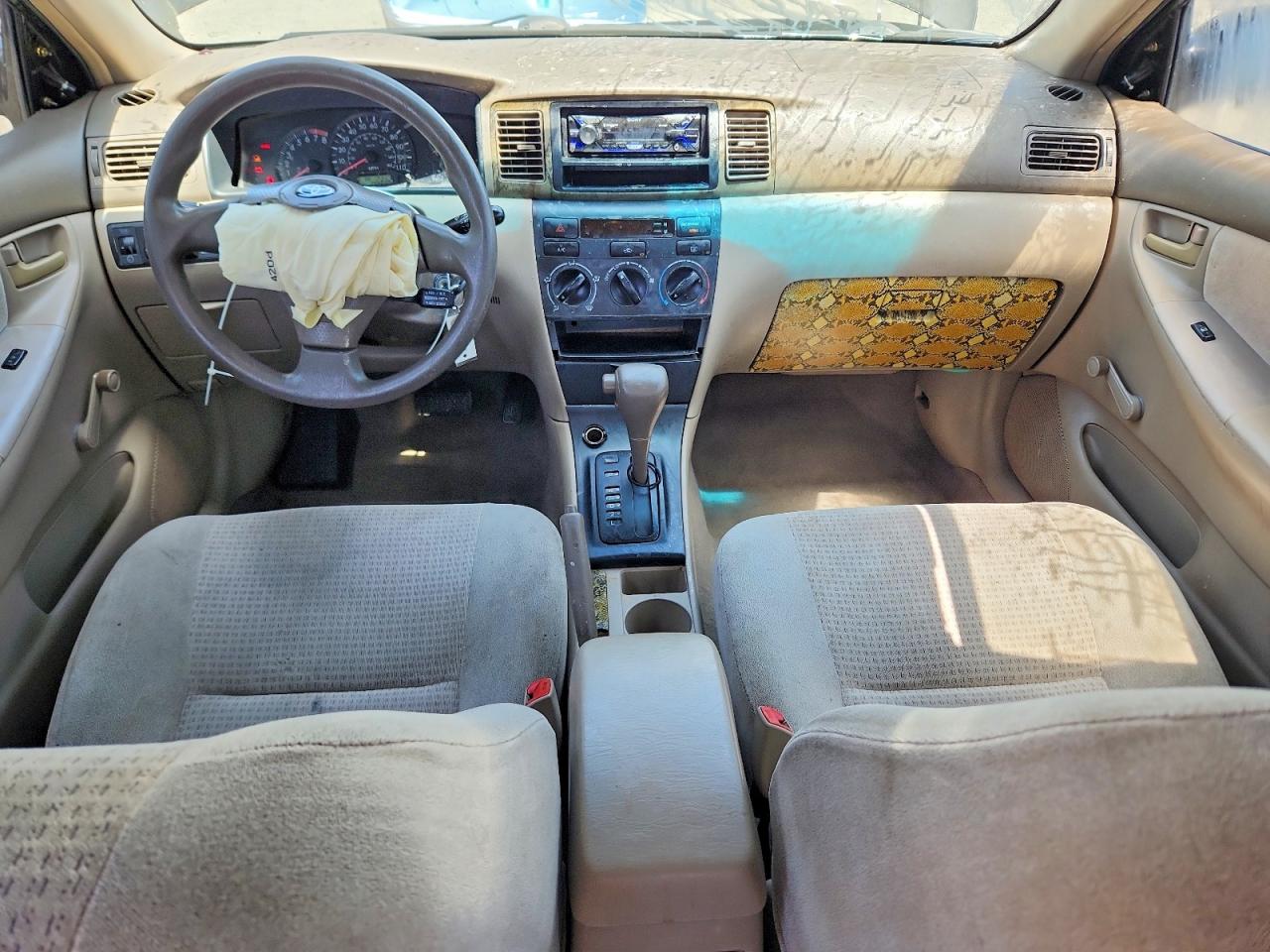 2005 Toyota Corolla Ce/le/s Black vin: JTDBR32E952052313