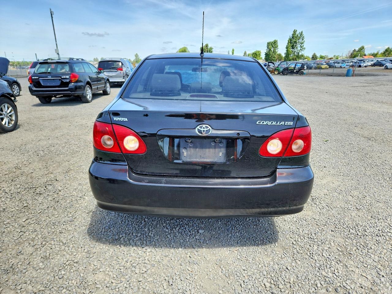 2005 Toyota Corolla Ce/le/s Black vin: JTDBR32E952052313