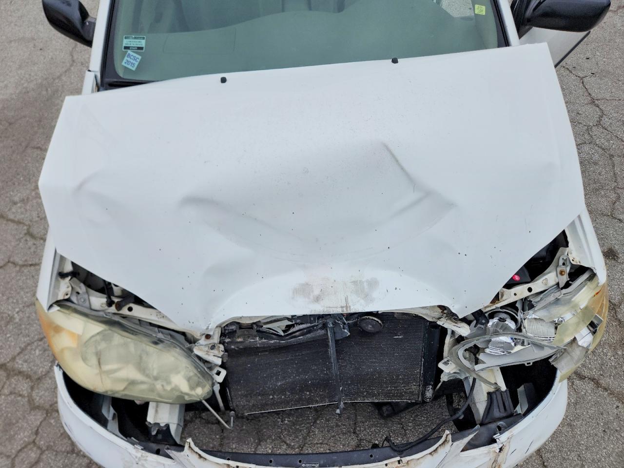 2006 Toyota Corolla Ce White vin: JTDBR32E960066368
