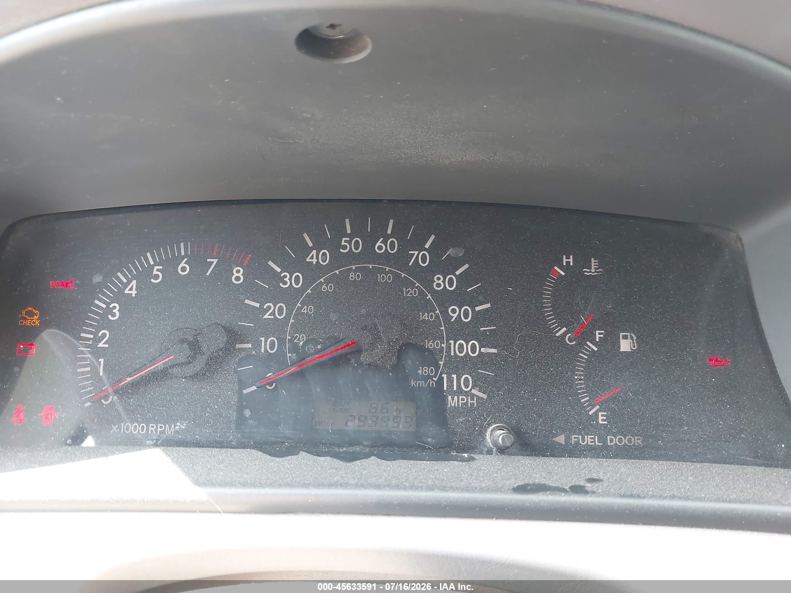2006 Toyota Corolla Le Silver vin: JTDBR32E960069965