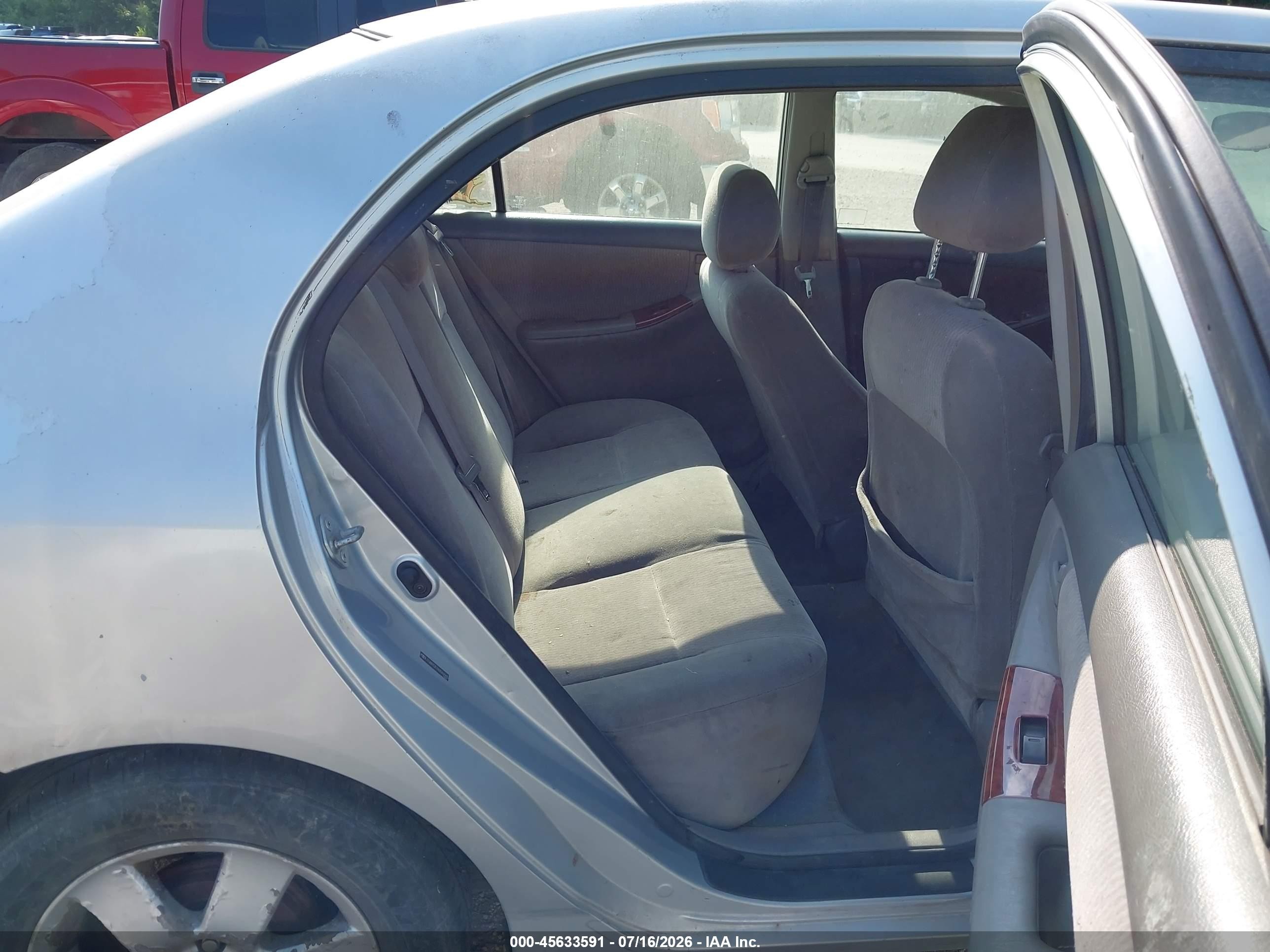 2006 Toyota Corolla Le Silver vin: JTDBR32E960069965