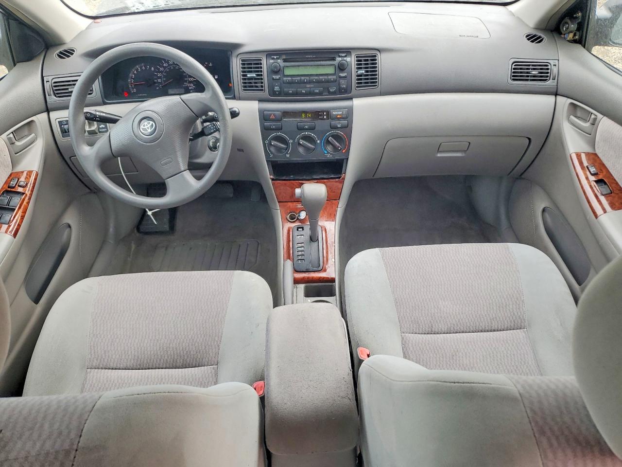 2006 Toyota Corolla Le Black vin: JTDBR32E960077063