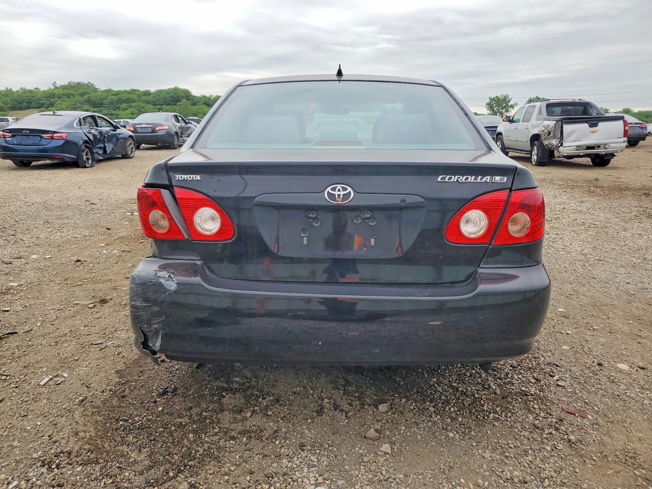 2006 Toyota Corolla Le Black vin: JTDBR32E960077063