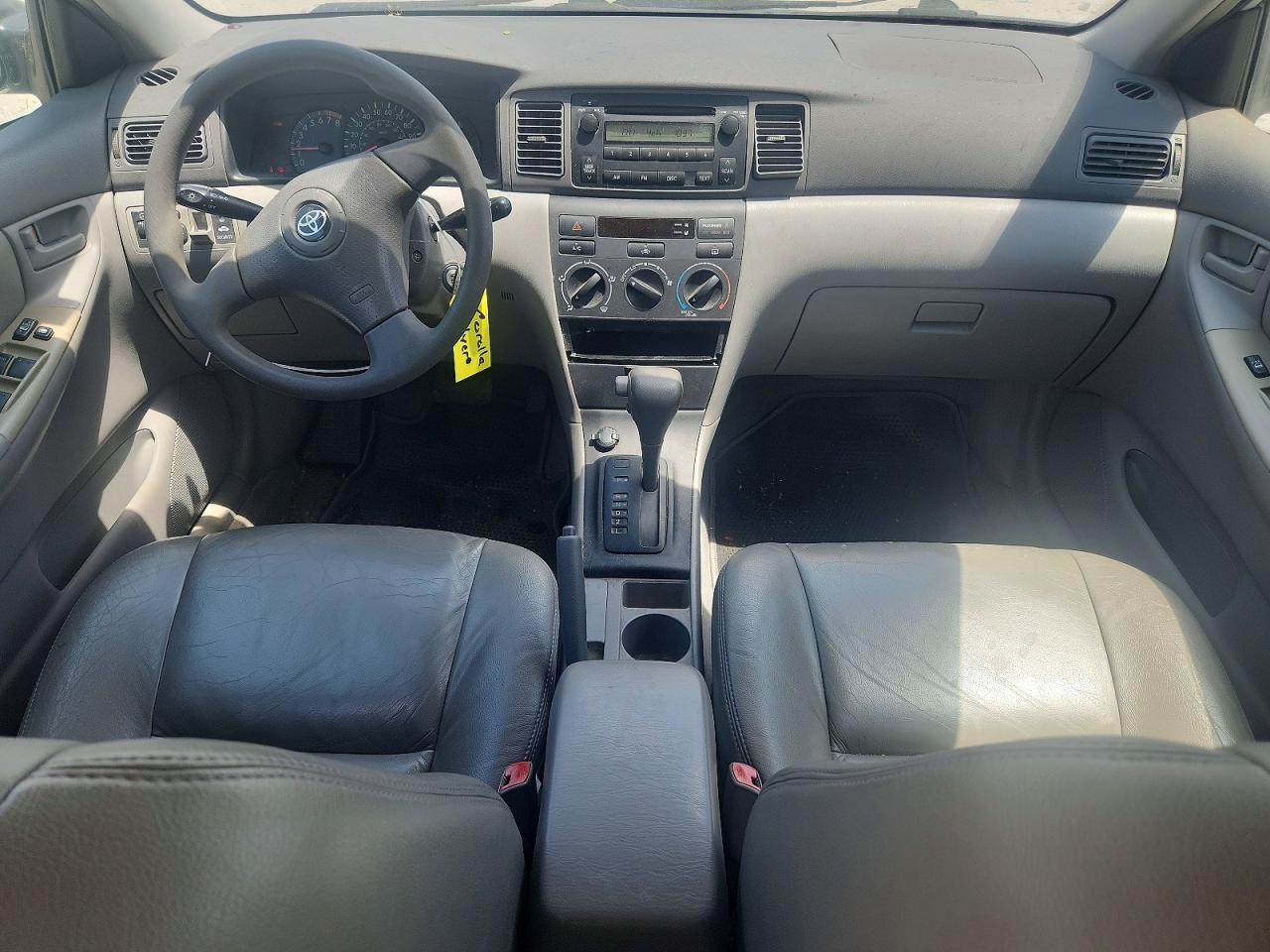 2006 Toyota Corolla Ce Silver vin: JTDBR32E960082263