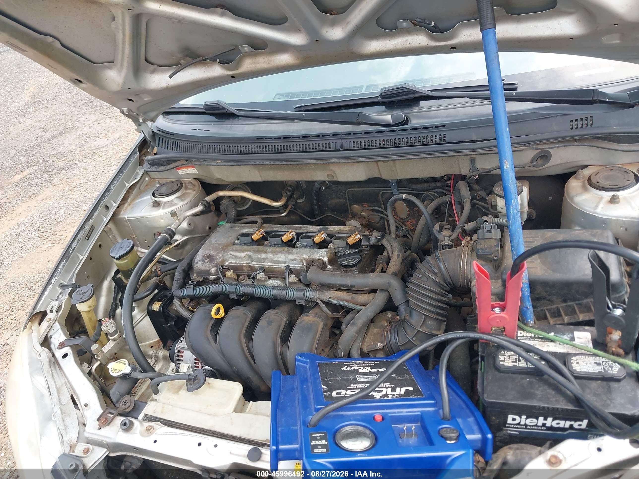 2006 Toyota Corolla Ce Черный vin: JTDBR32E960091125