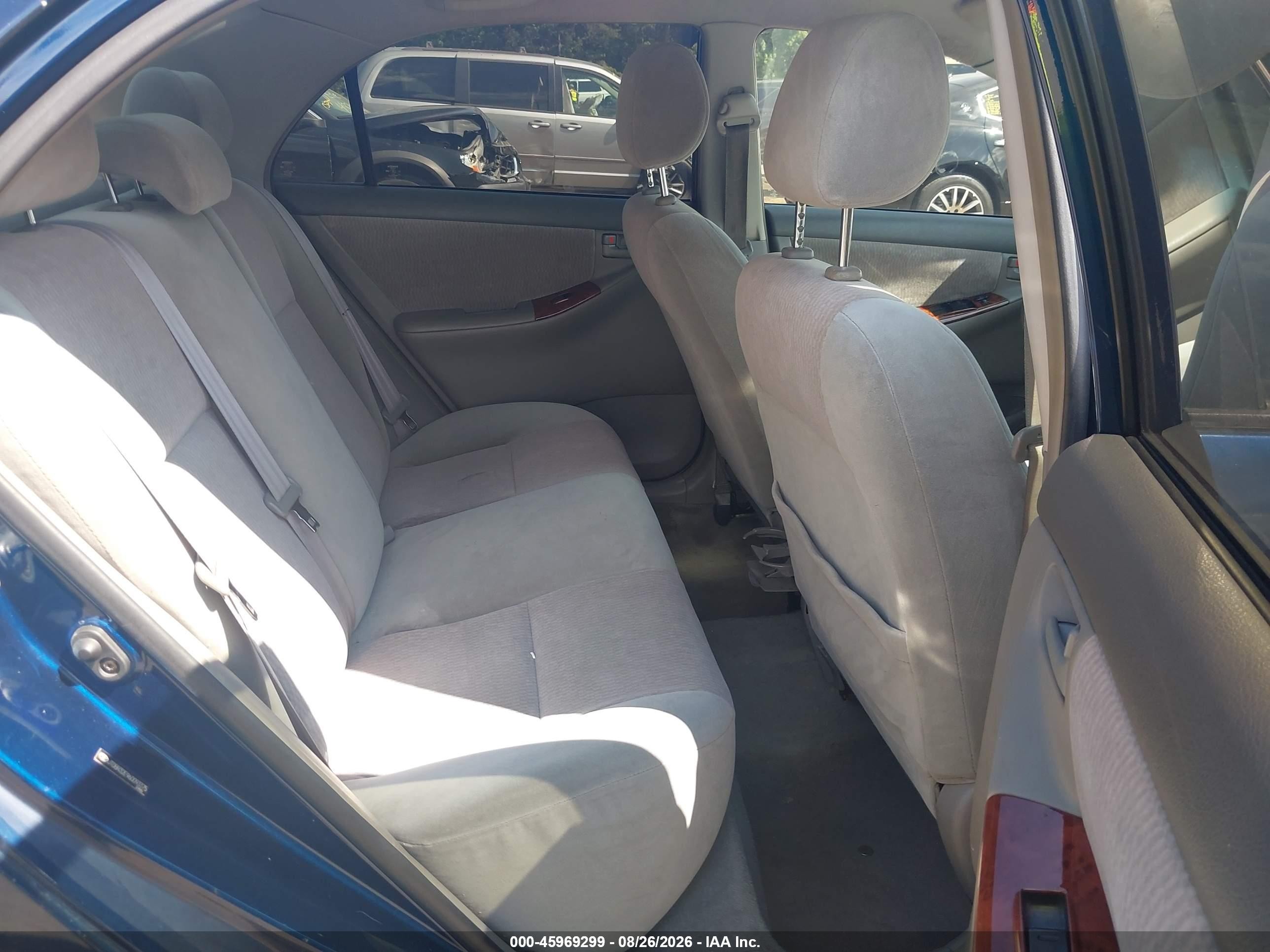 2006 Toyota Corolla Le Blue vin: JTDBR32E960093375