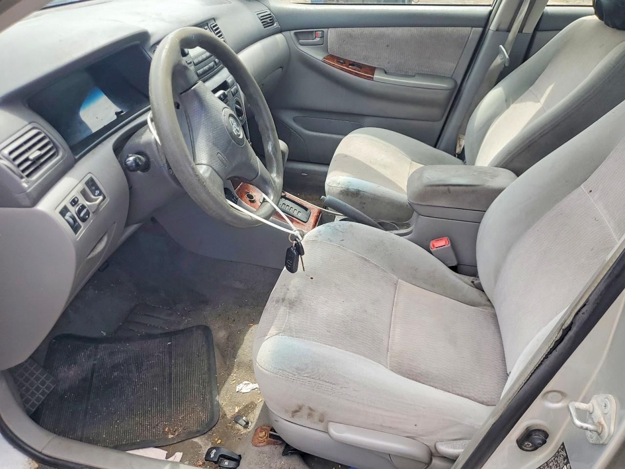 2006 Toyota Corolla Le Silver vin: JTDBR32E960097720