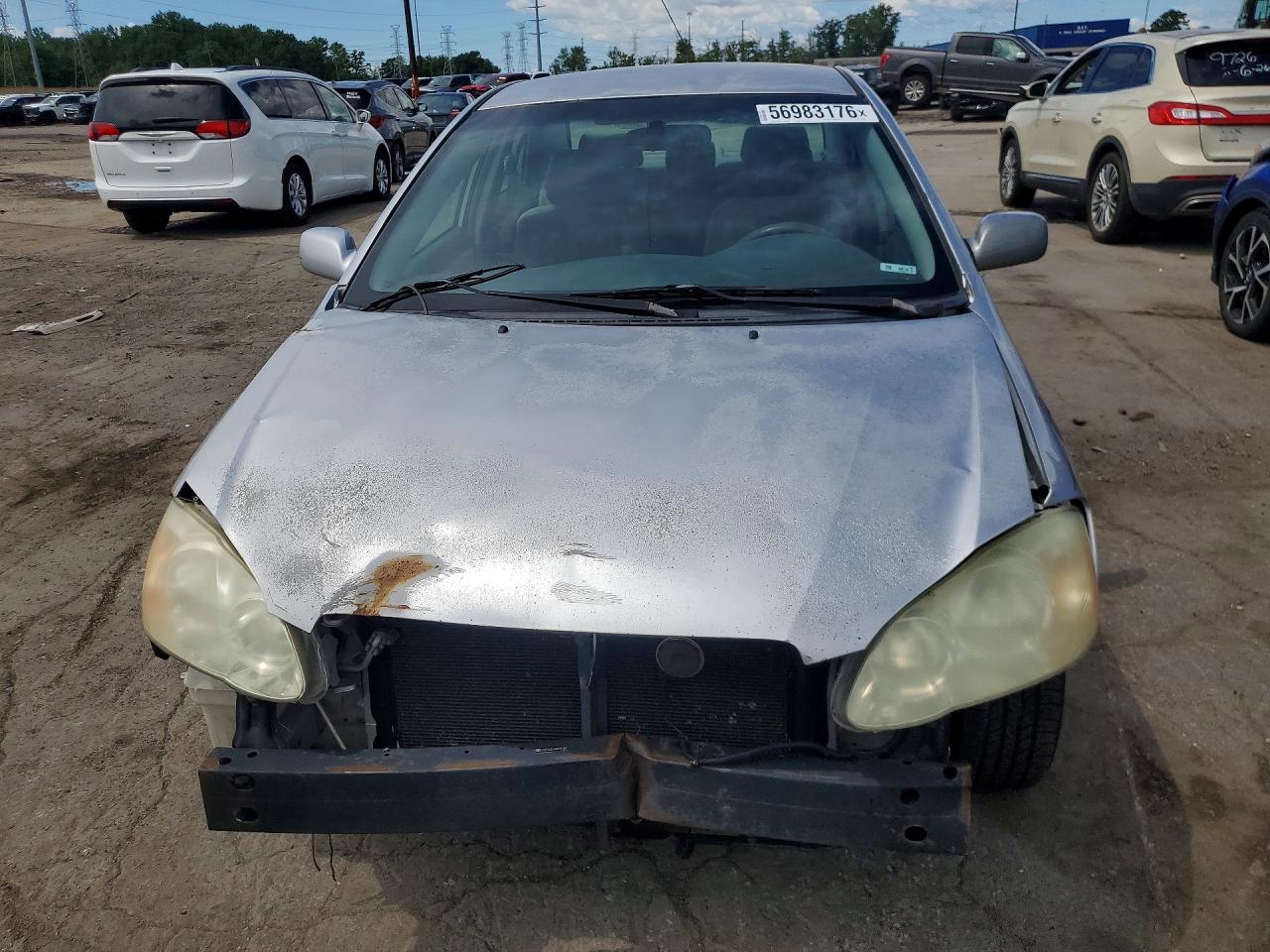 2006 Toyota Corolla Le Silver vin: JTDBR32E960097720