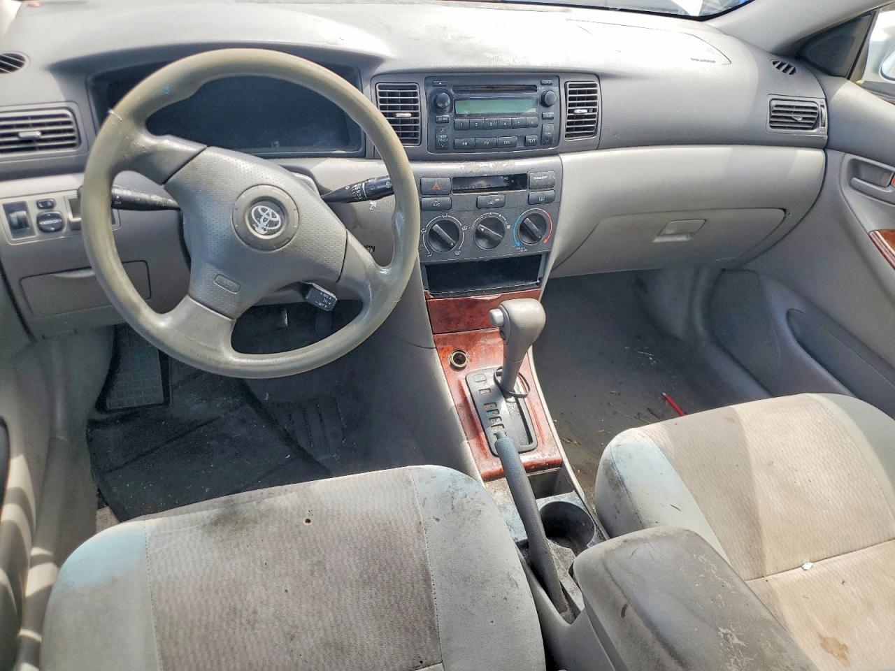 2006 Toyota Corolla Le Silver vin: JTDBR32E960097720