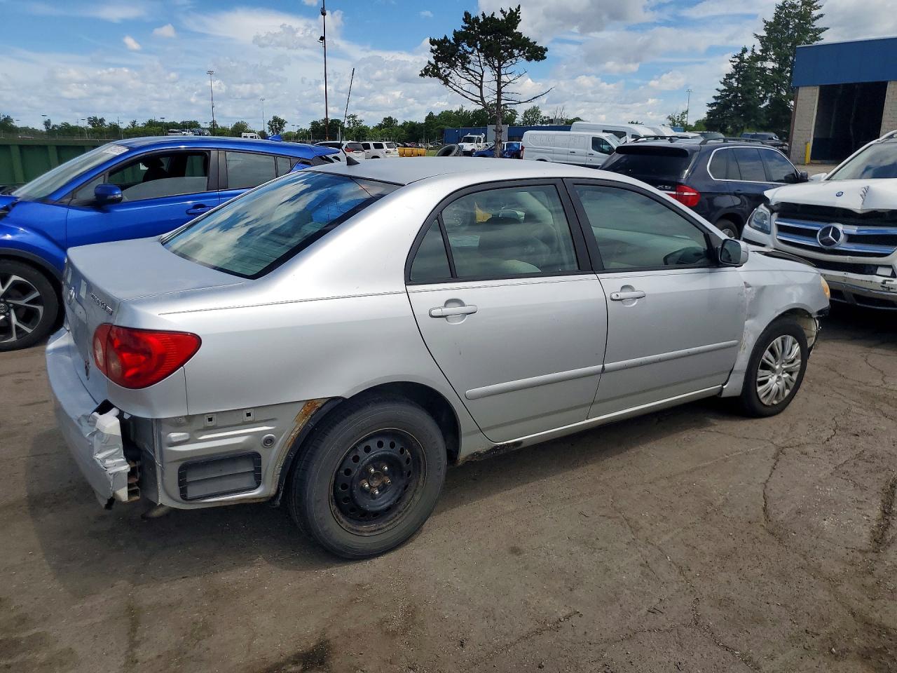 2006 Toyota Corolla Le Silver vin: JTDBR32E960097720