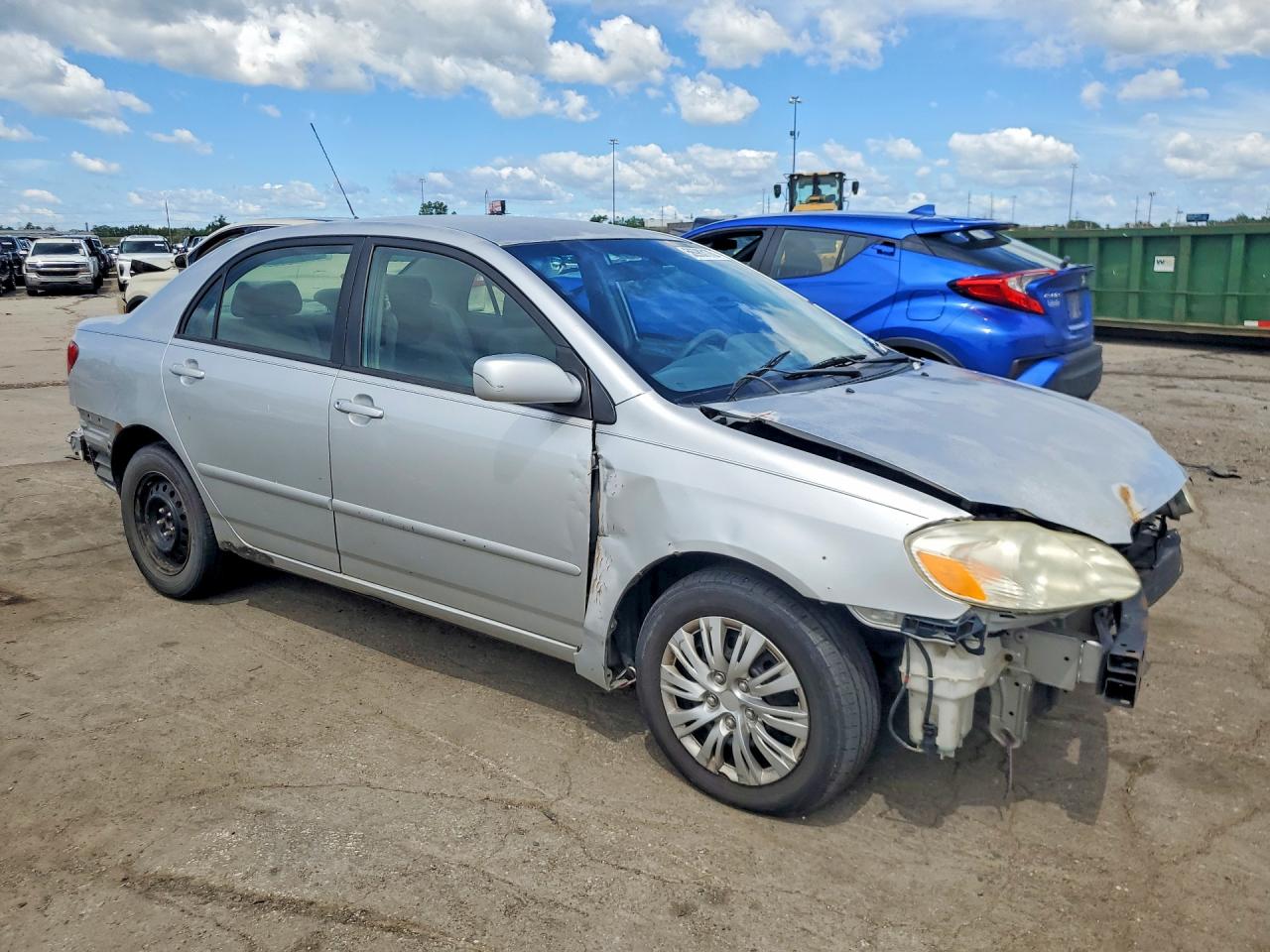 2006 Toyota Corolla Le Silver vin: JTDBR32E960097720