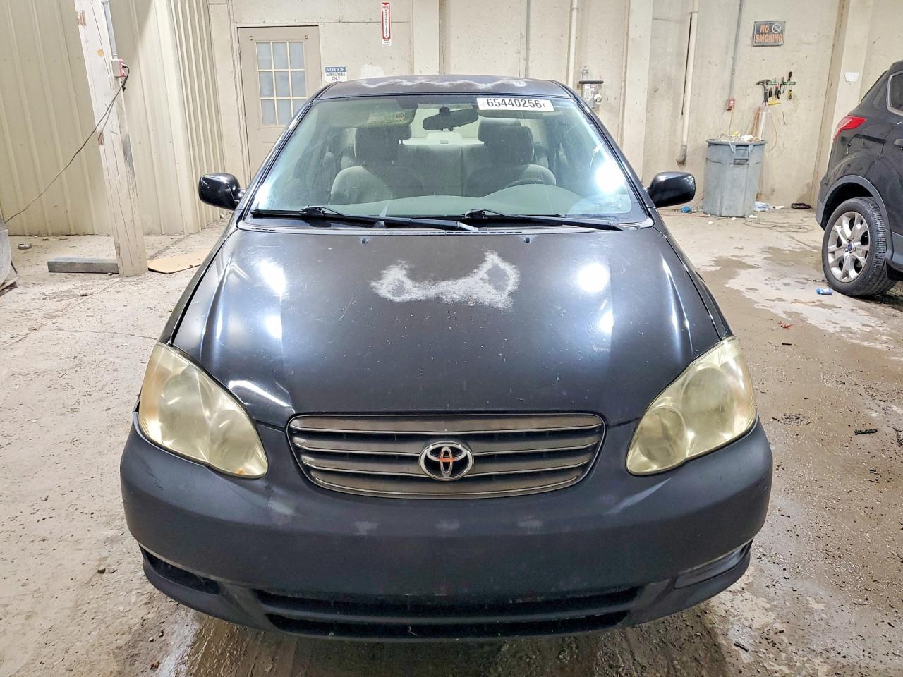 2003 Toyota Corolla Le Black vin: JTDBR32EX30030605