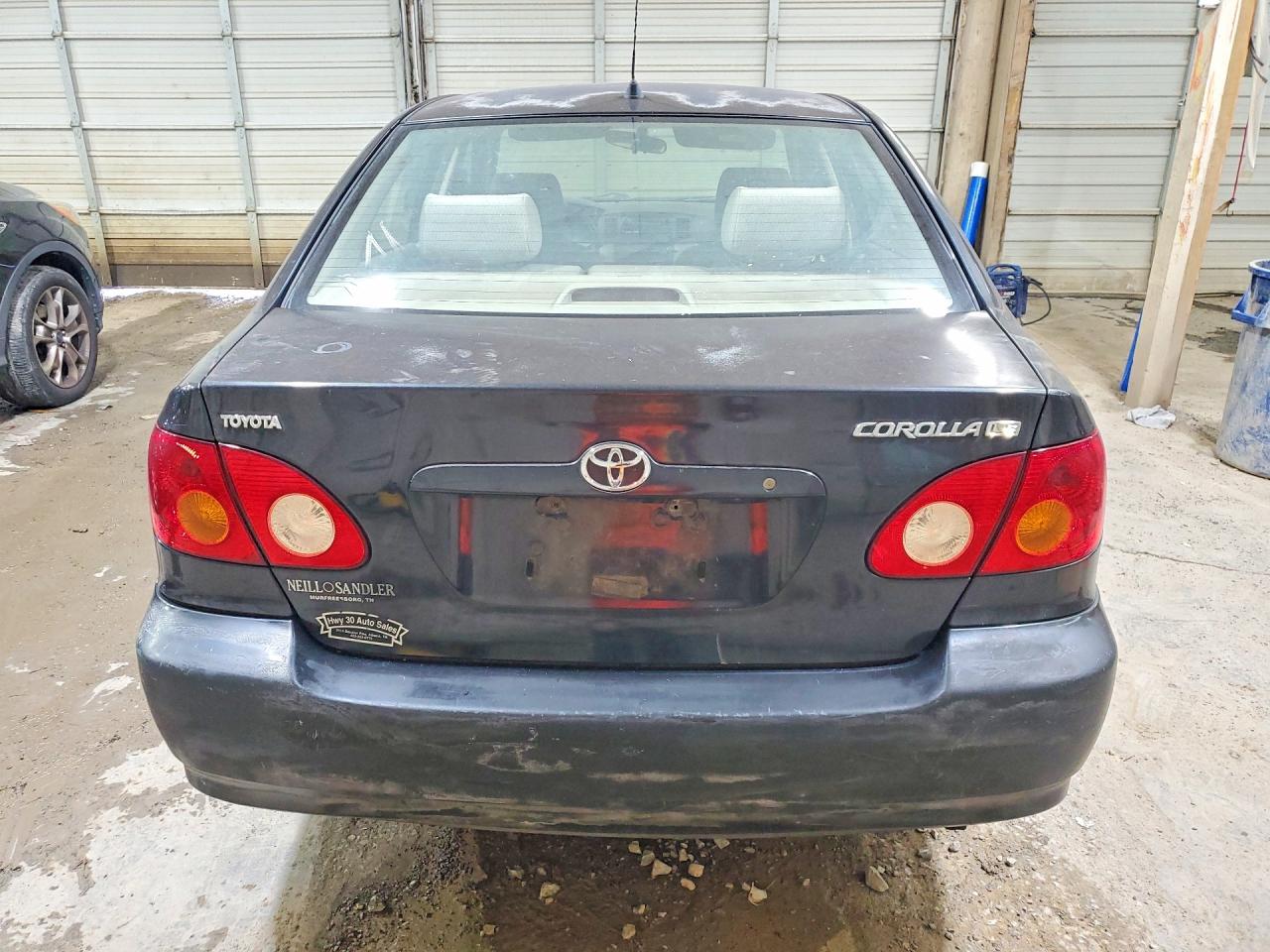 2003 Toyota Corolla Le Black vin: JTDBR32EX30030605