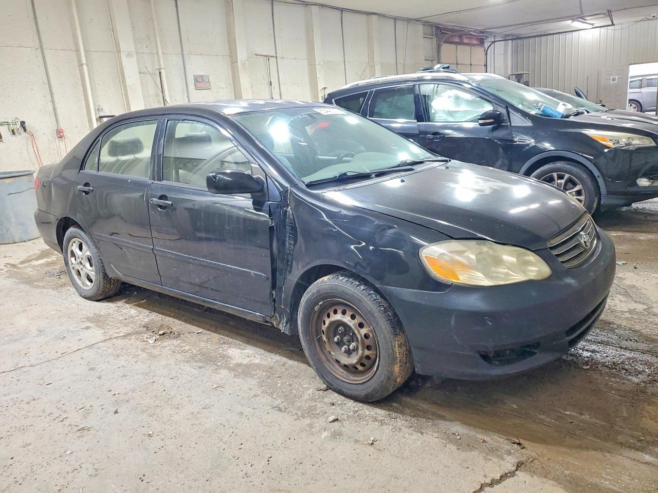 2003 Toyota Corolla Le Black vin: JTDBR32EX30030605