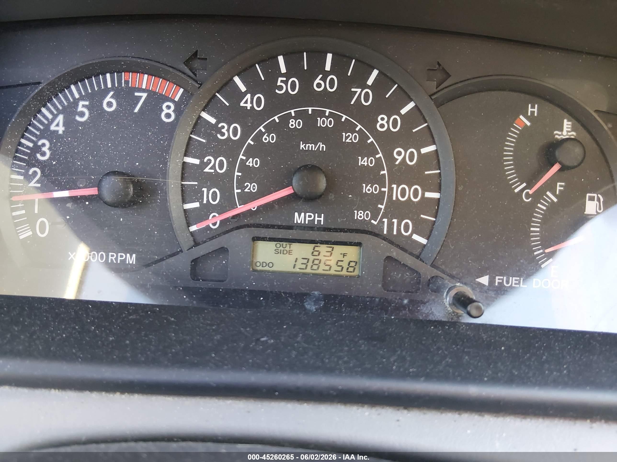 2003 Toyota Corolla Ce Серый vin: JTDBR32EX30038784