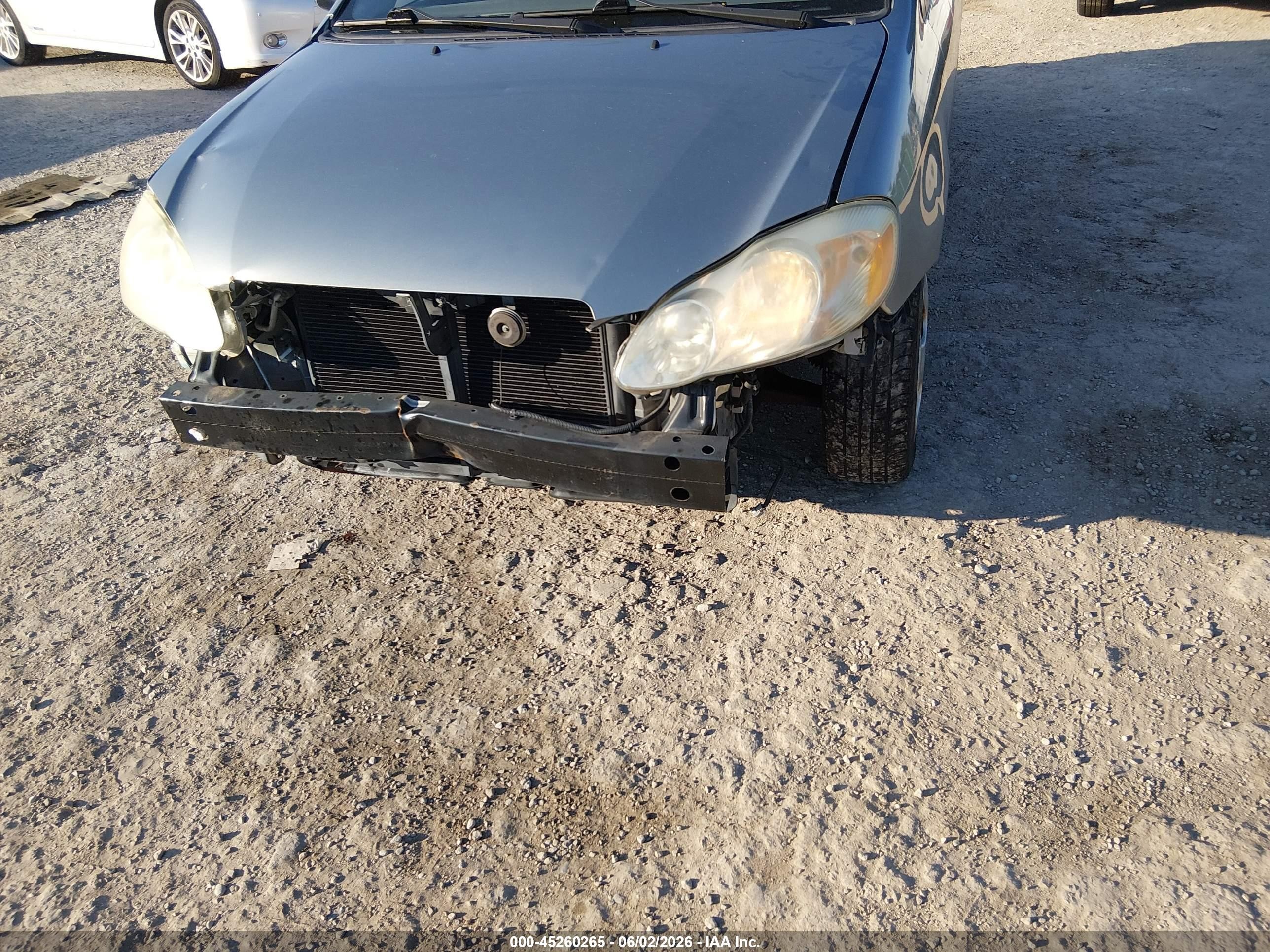 2003 Toyota Corolla Ce Серый vin: JTDBR32EX30038784
