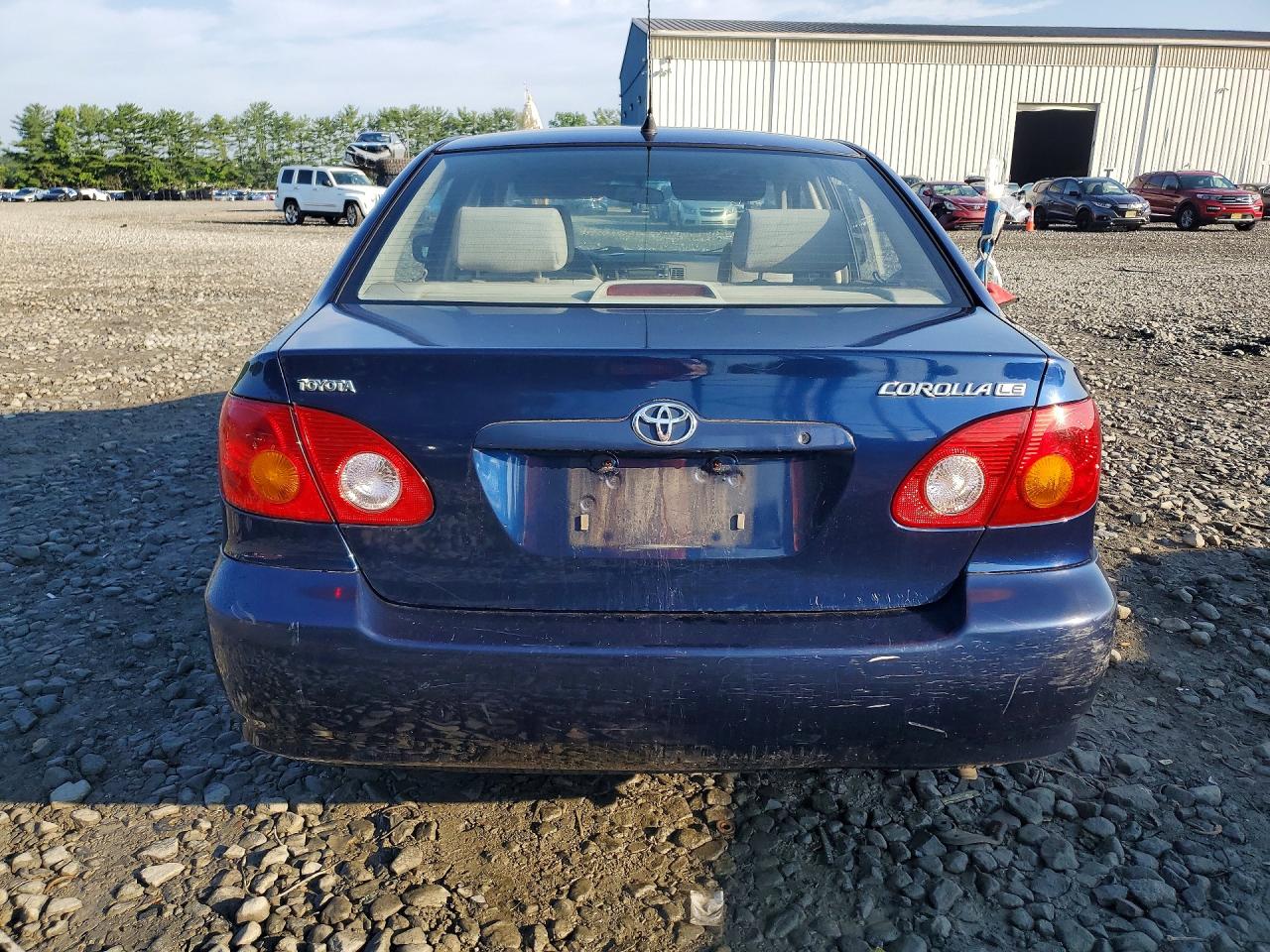 2003 Toyota Corolla Le Blue vin: JTDBR32EX30044861
