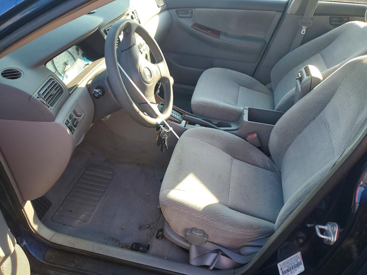 2003 Toyota Corolla Le Blue vin: JTDBR32EX30044861