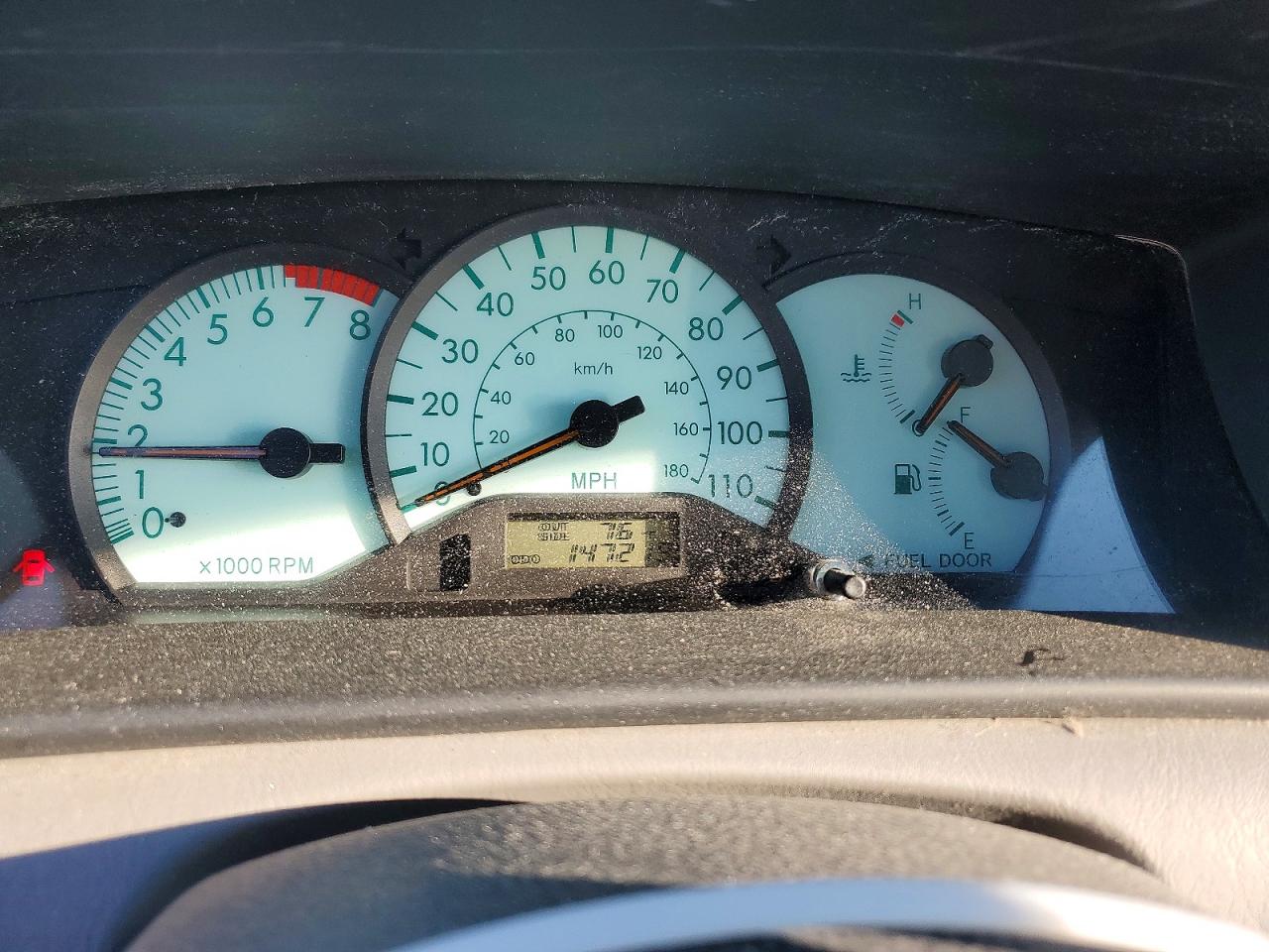 2003 Toyota Corolla Le Blue vin: JTDBR32EX30044861
