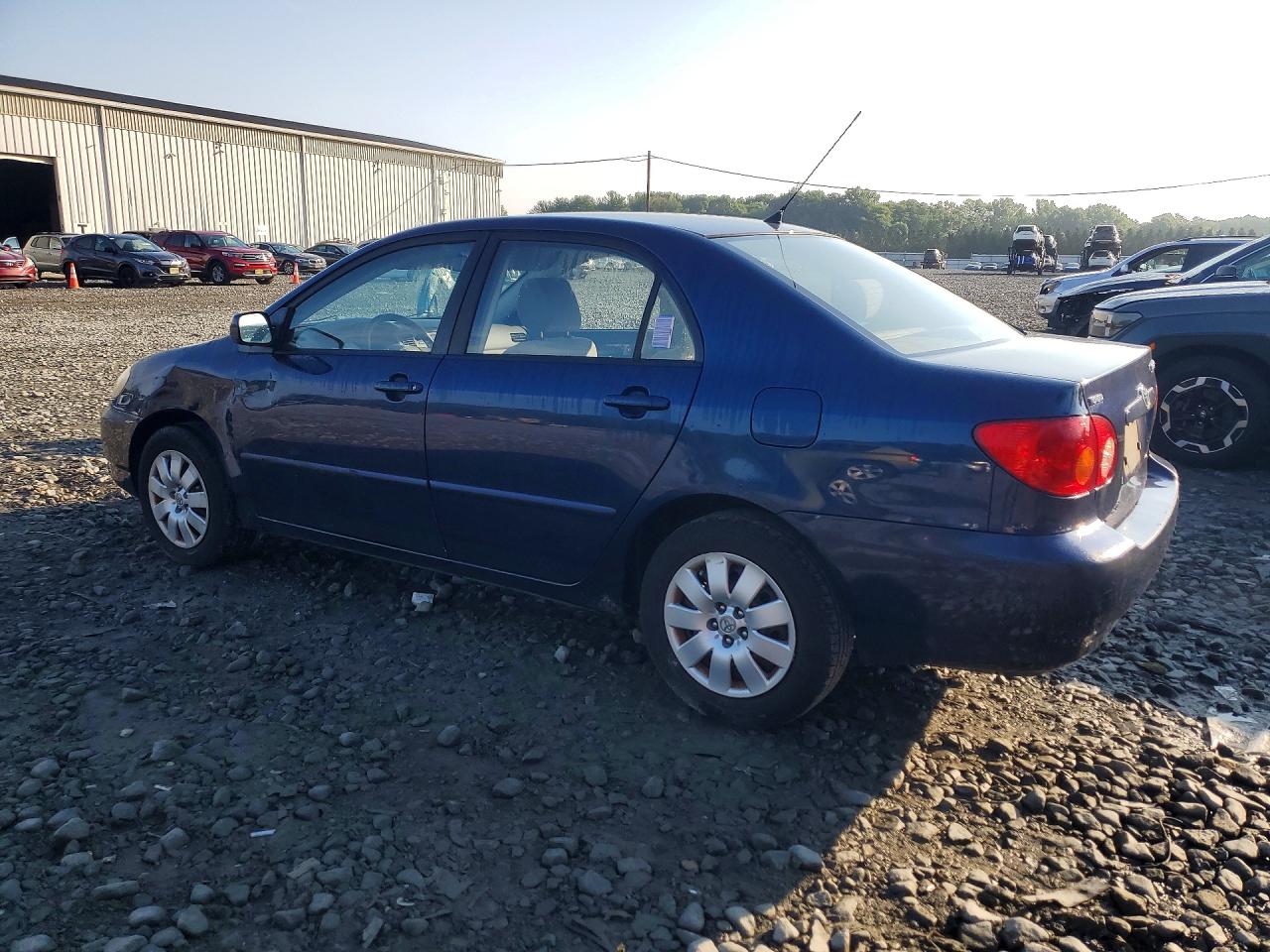 2003 Toyota Corolla Le Blue vin: JTDBR32EX30044861