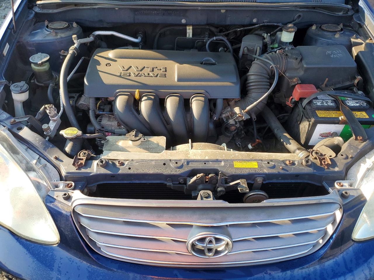 2003 Toyota Corolla Le Blue vin: JTDBR32EX30044861