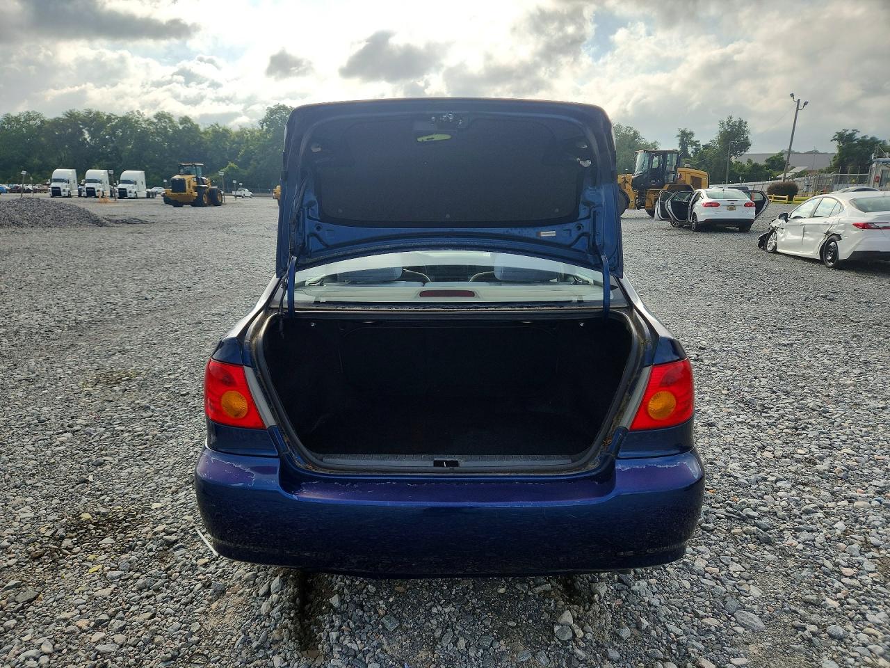 2003 Toyota Corolla Ce Blue vin: JTDBR32EX32011301