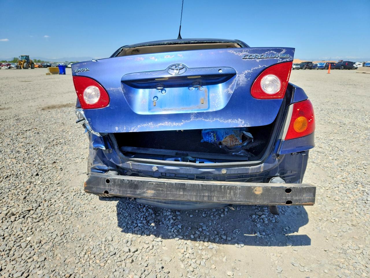2004 Toyota Corolla Le Blue vin: JTDBR32EX42024146