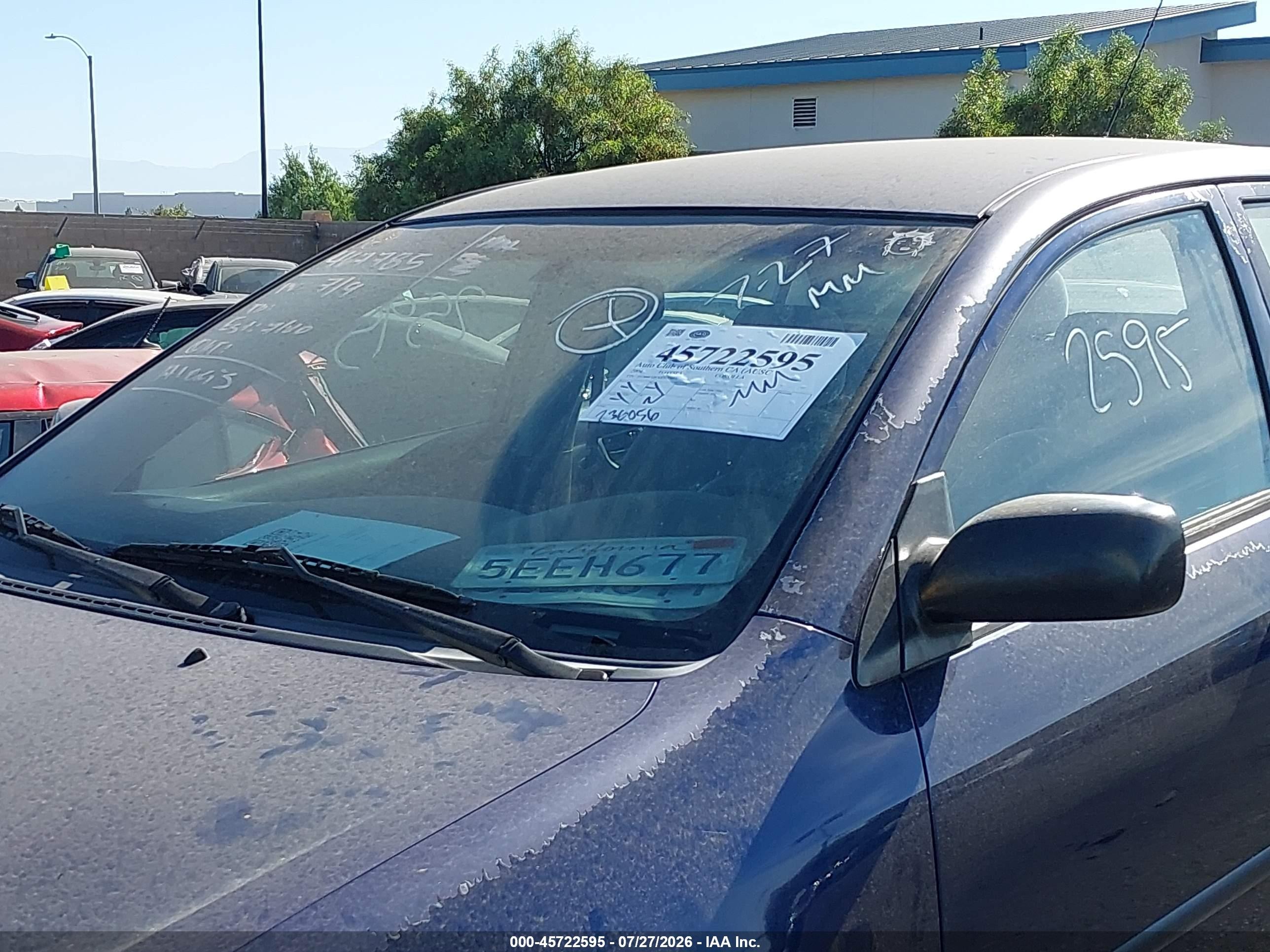 2004 Toyota Corolla Ce Blue vin: JTDBR32EX42034661