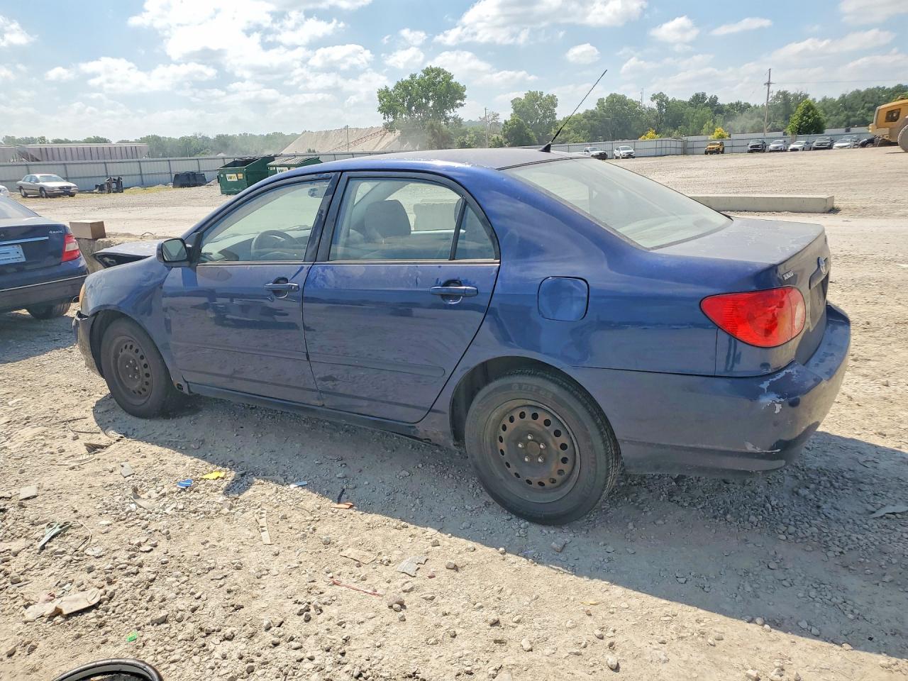 2004 Toyota Corolla Le Blue vin: JTDBR32EX42036961