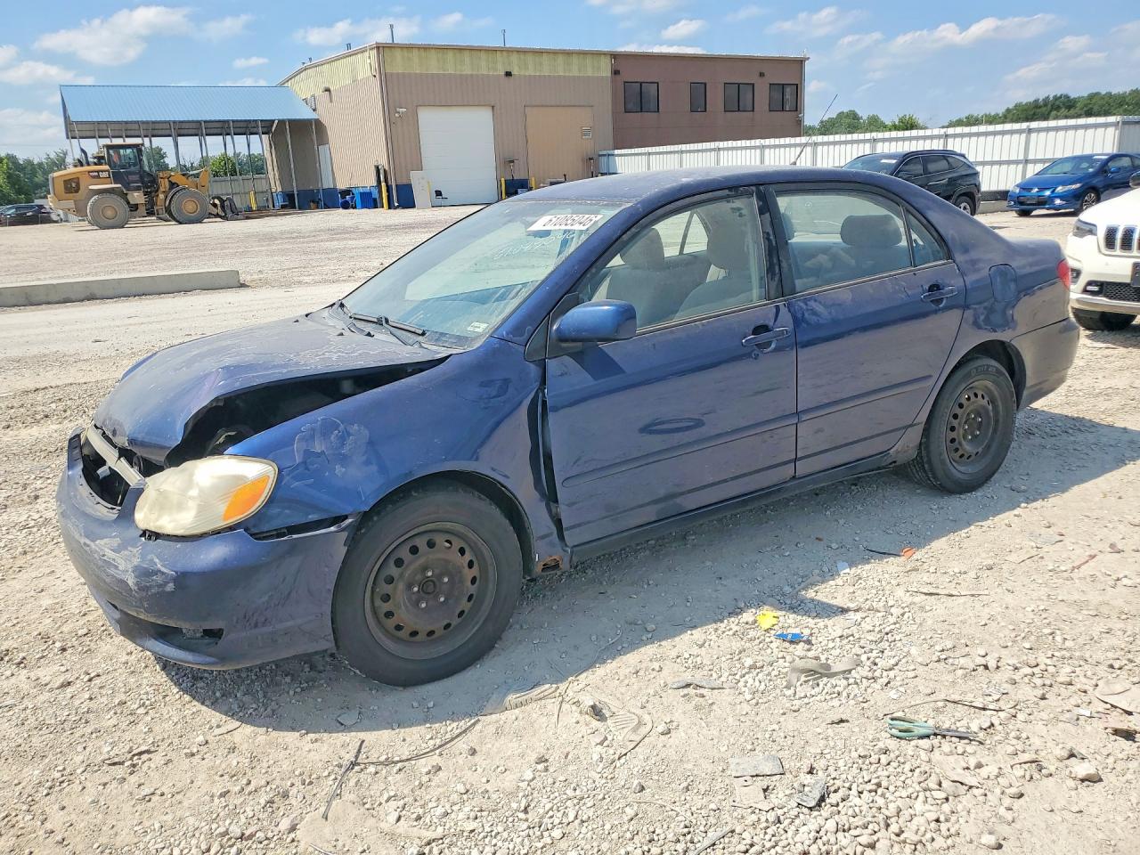2004 Toyota Corolla Le Синий vin: JTDBR32EX42036961