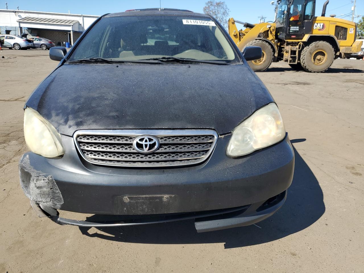 2005 Toyota Corolla Ce Black vin: JTDBR32EX50056396