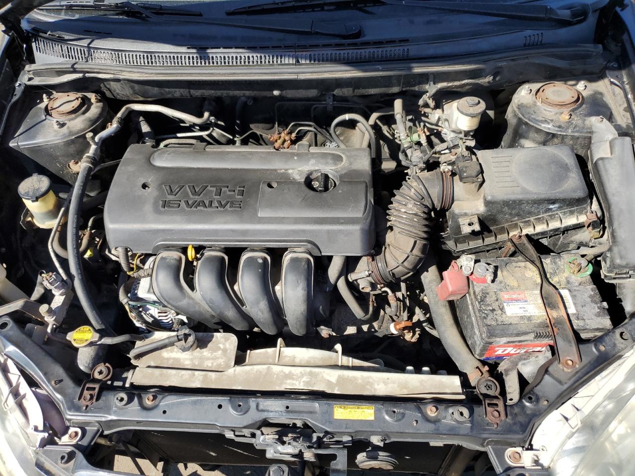 2005 Toyota Corolla Ce Black vin: JTDBR32EX50056396