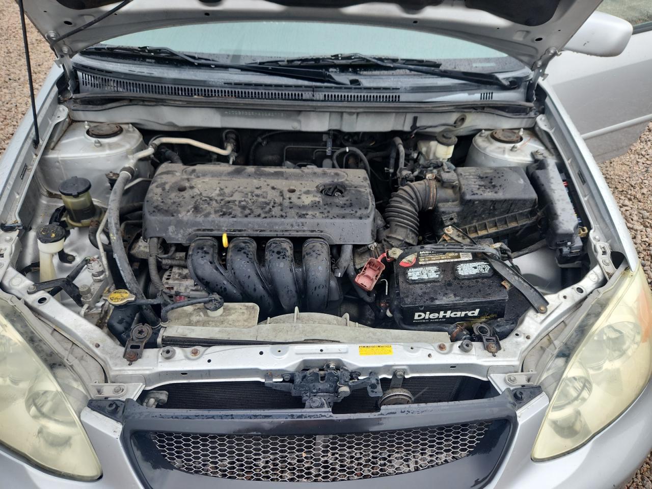 2006 Toyota Corolla Le Silver vin: JTDBR32EX60060773