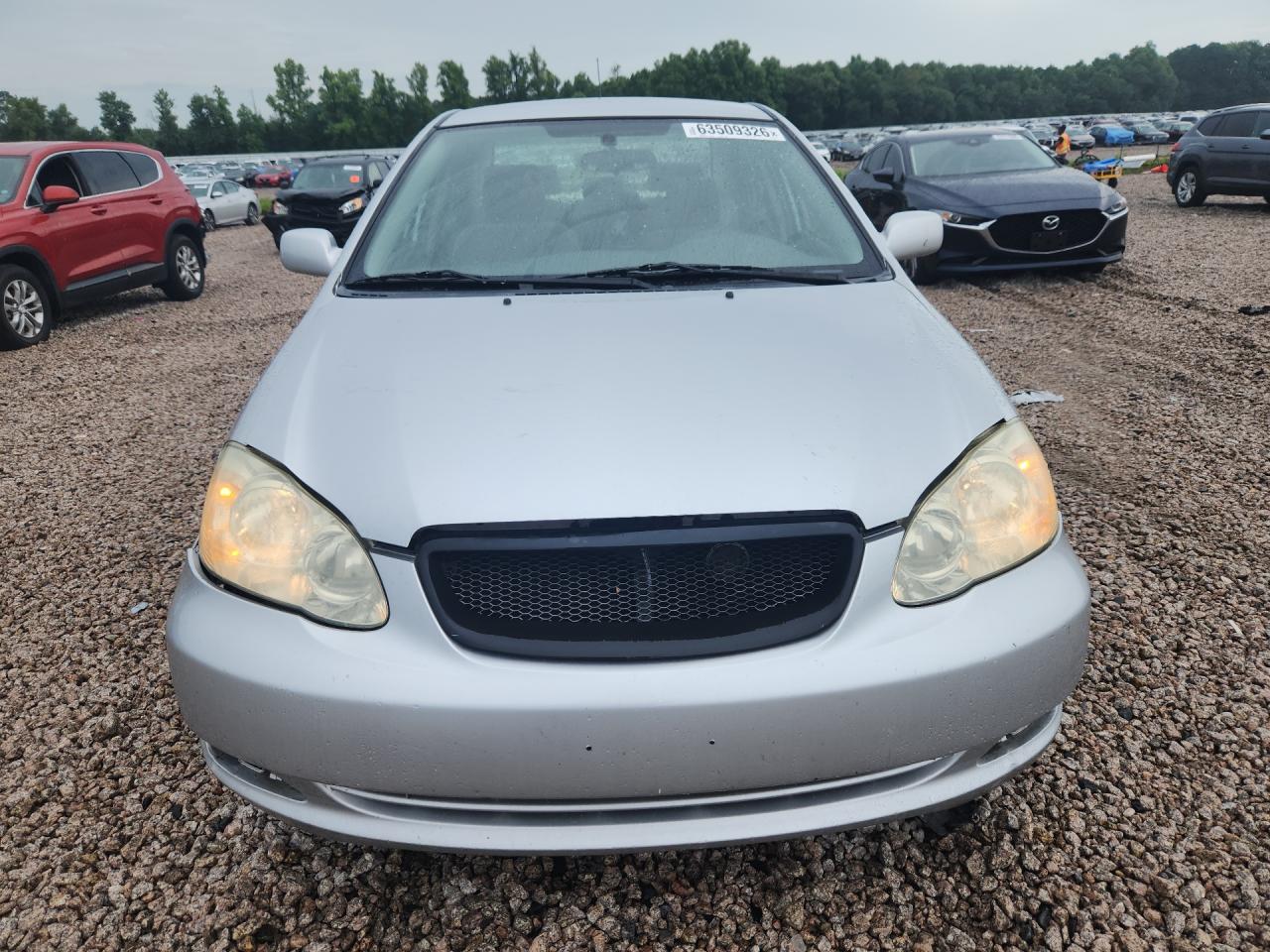 2006 Toyota Corolla Le Silver vin: JTDBR32EX60060773