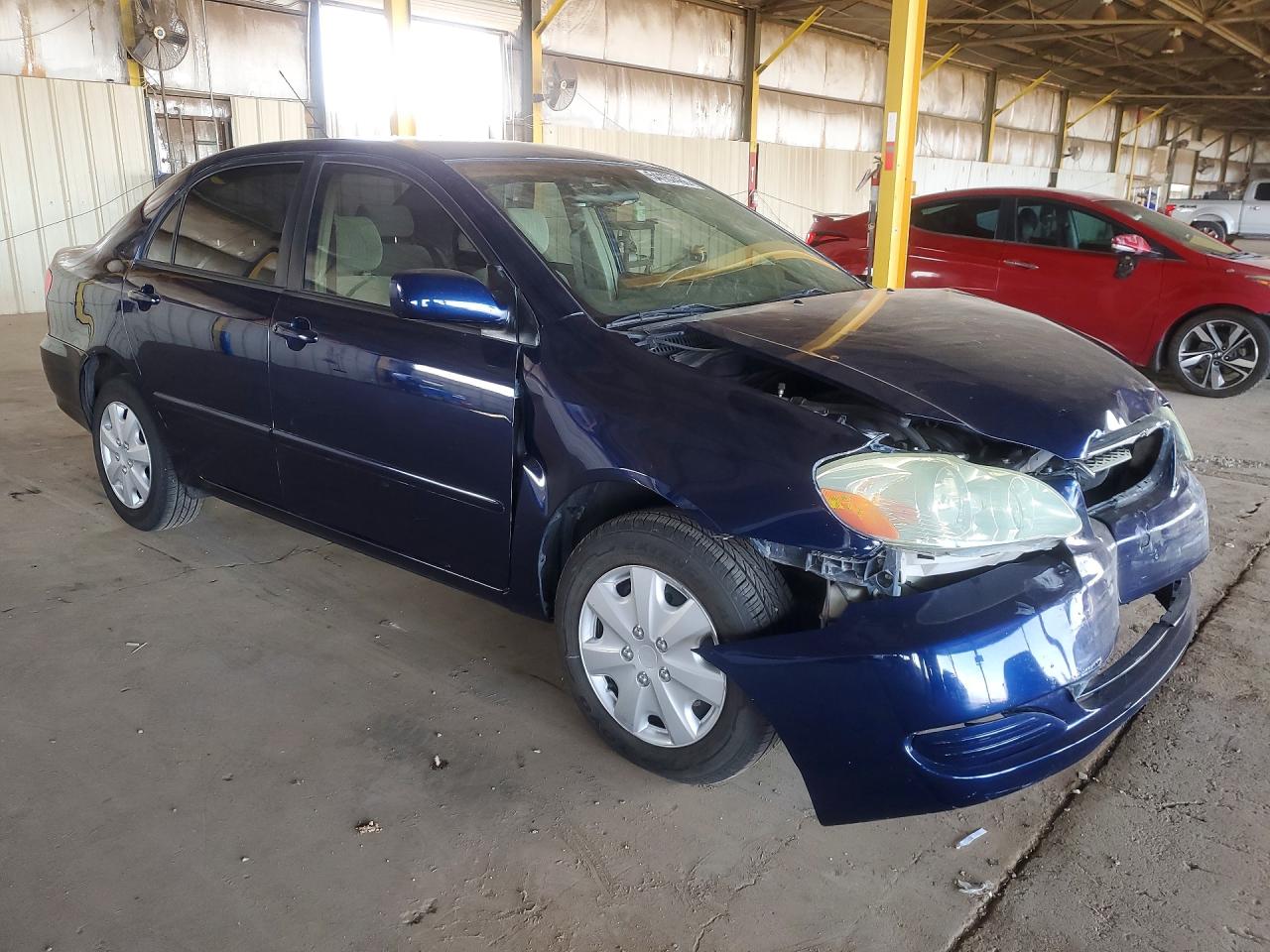 2006 Toyota Corolla Le Blue vin: JTDBR32EX60088685
