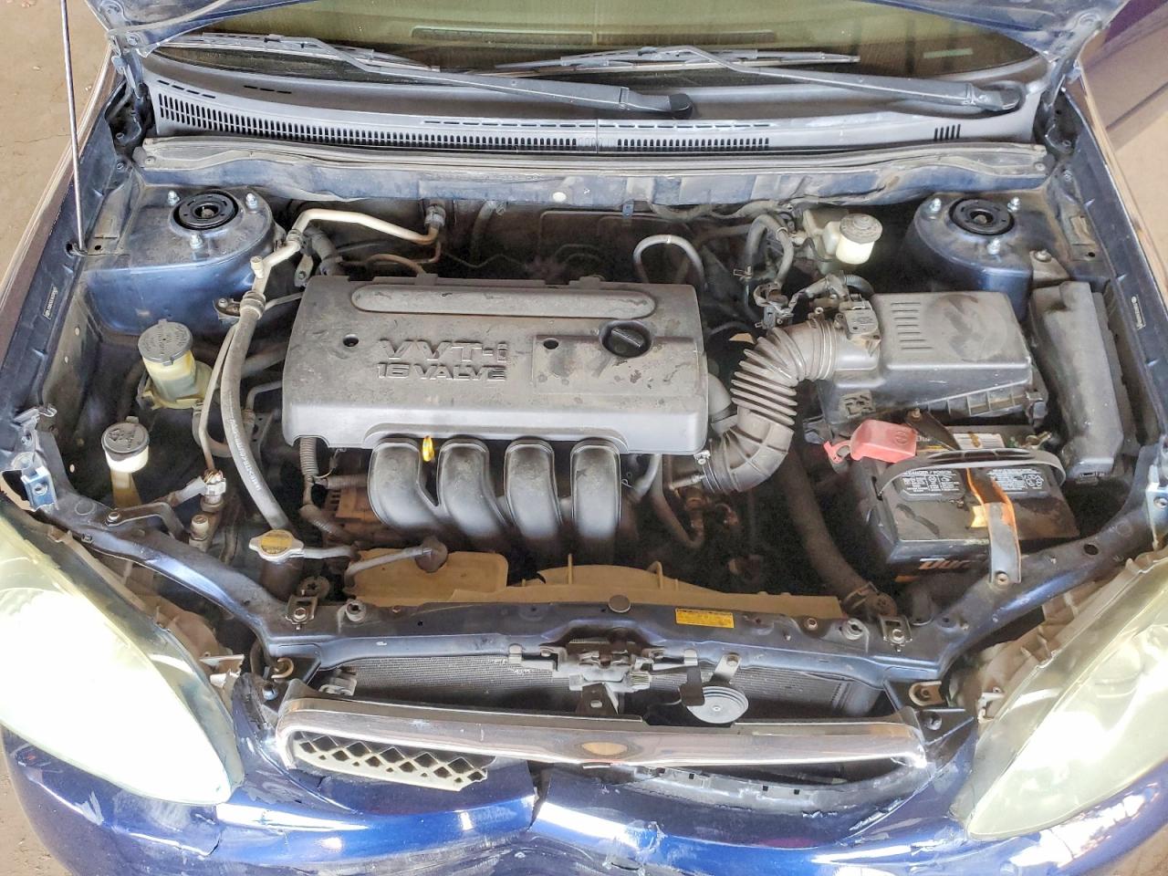 2006 Toyota Corolla Le Blue vin: JTDBR32EX60088685