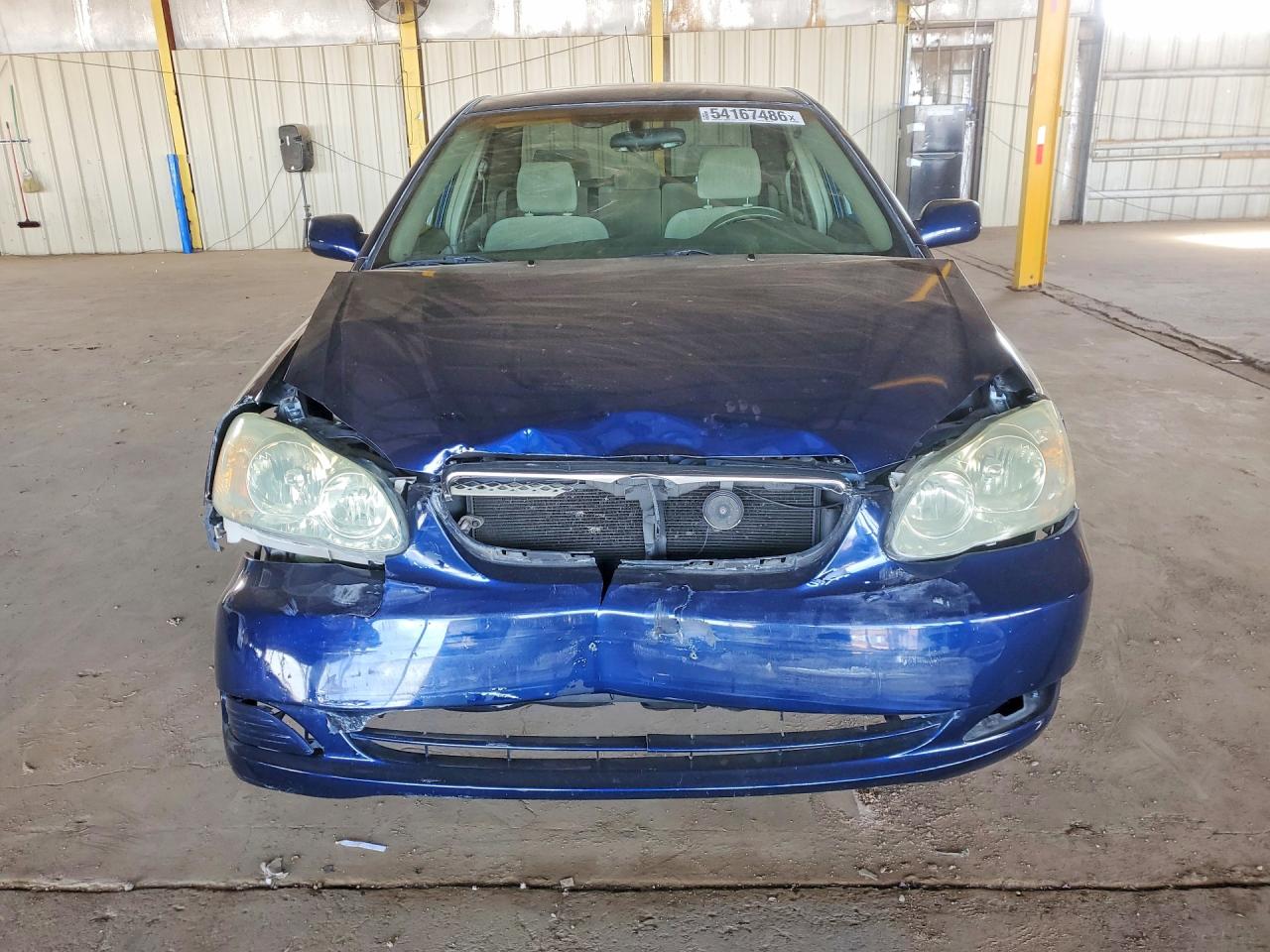 2006 Toyota Corolla Le Blue vin: JTDBR32EX60088685