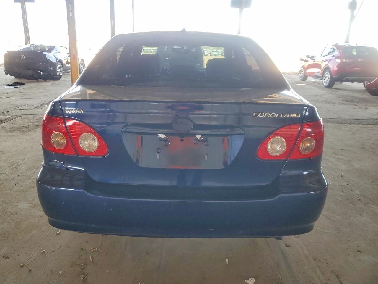 2006 Toyota Corolla Le Blue vin: JTDBR32EX60088685