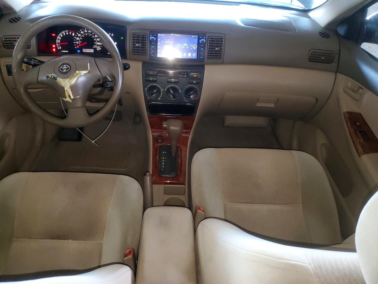 2006 Toyota Corolla Le Blue vin: JTDBR32EX60088685