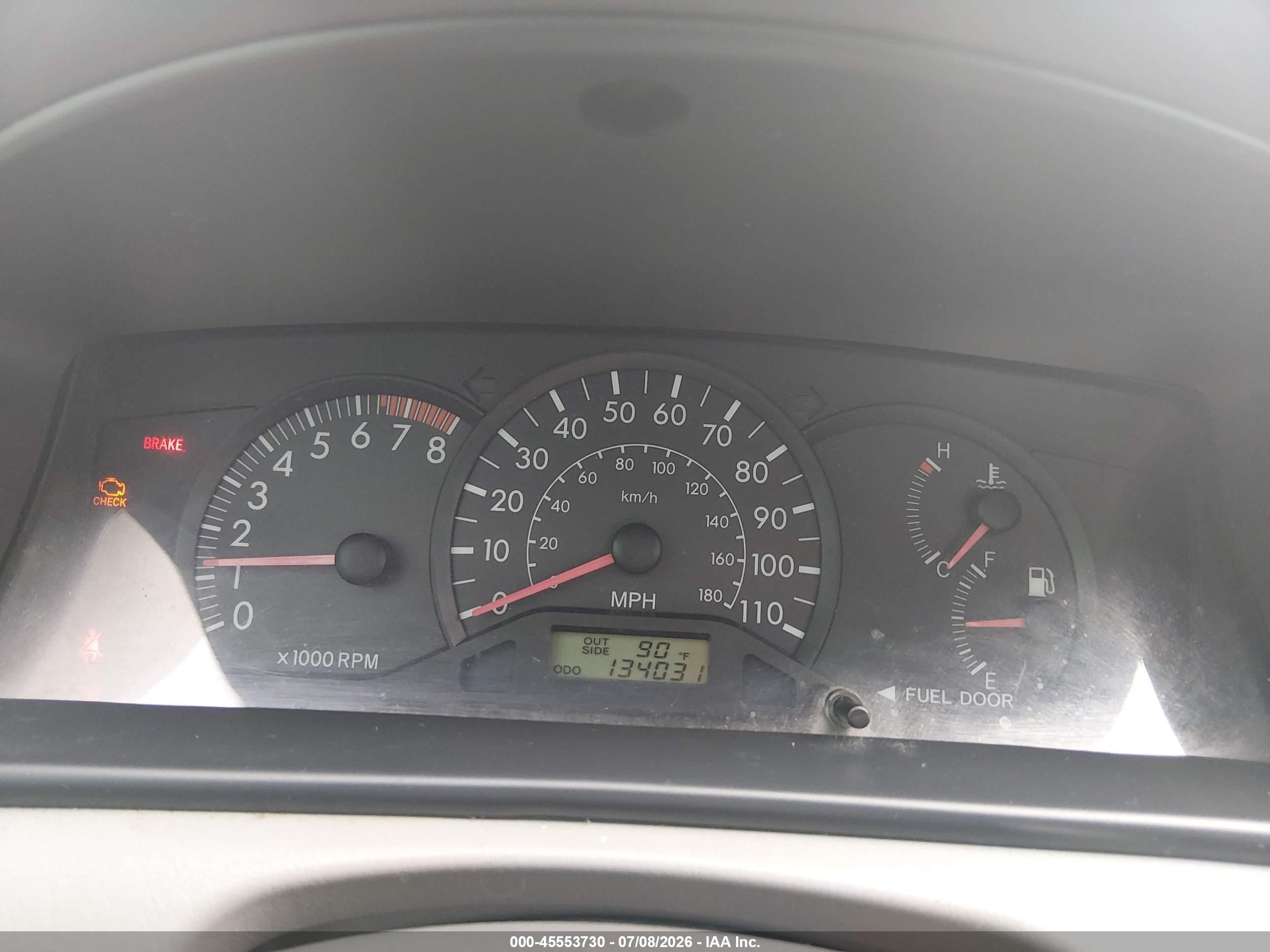 2006 Toyota Corolla Ce Белый vin: JTDBR32EX60097595